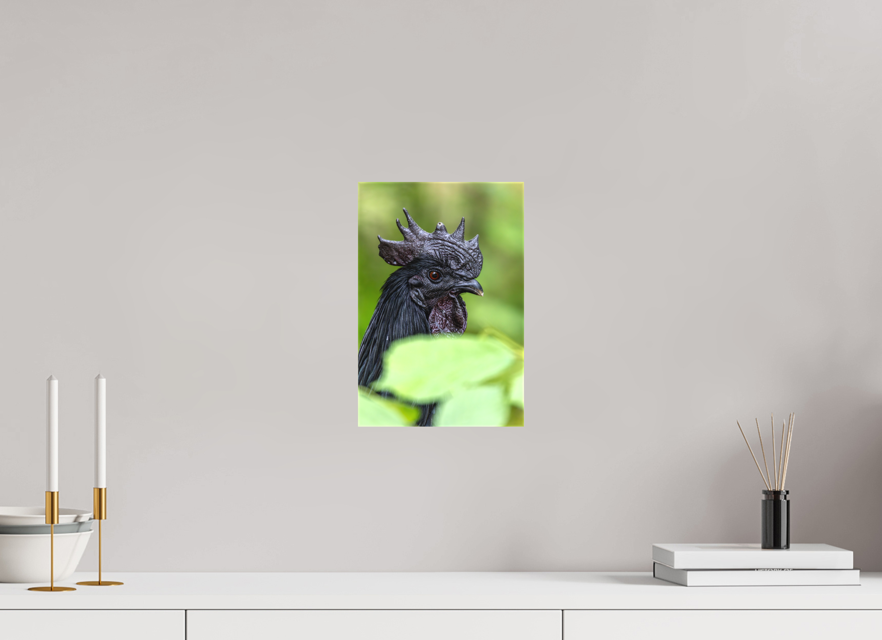 20 x 30 cm, Leinwand Black Majesty