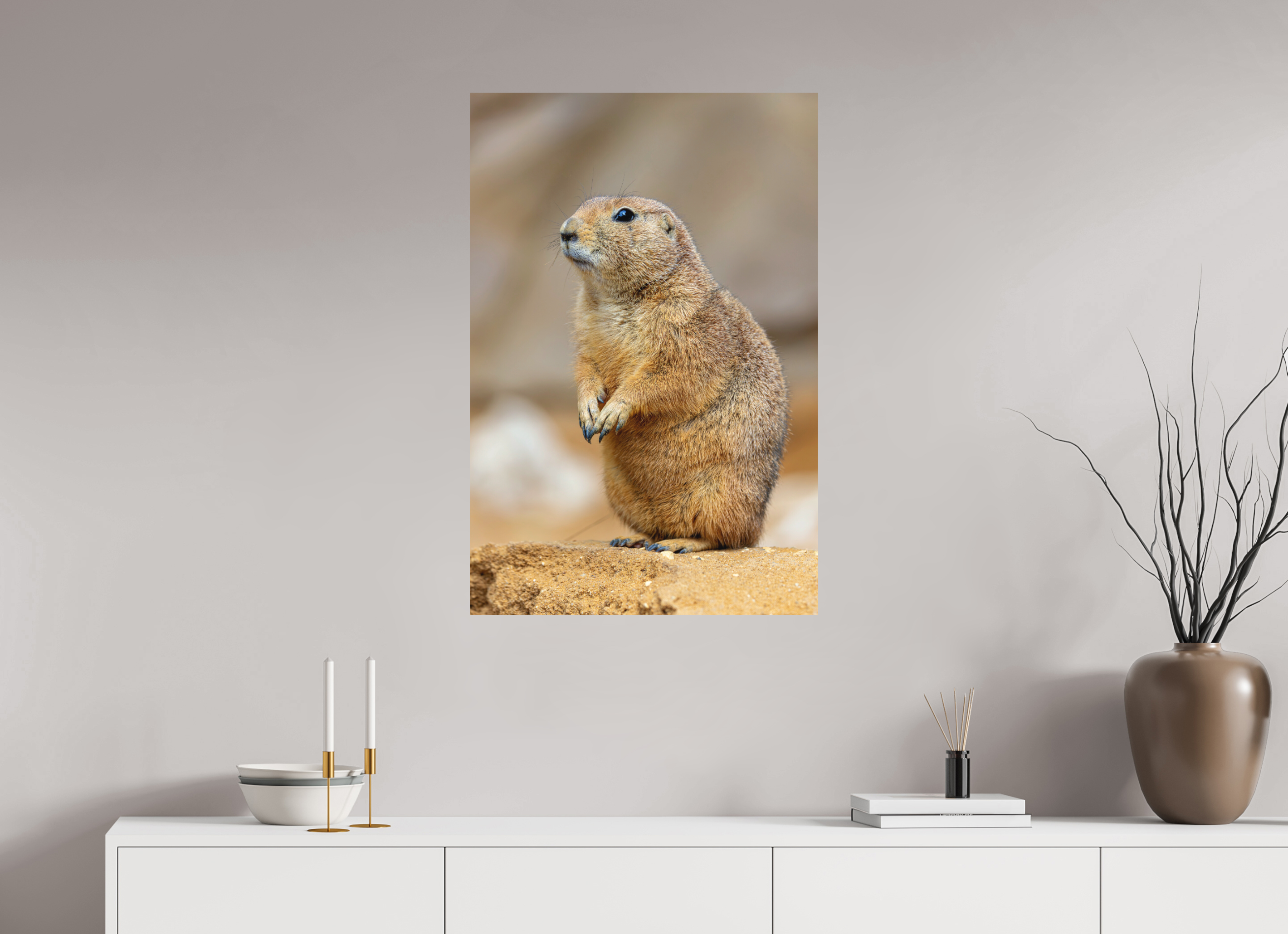 60 x 90 cm, Fine-Art Print Matt Standing Watch