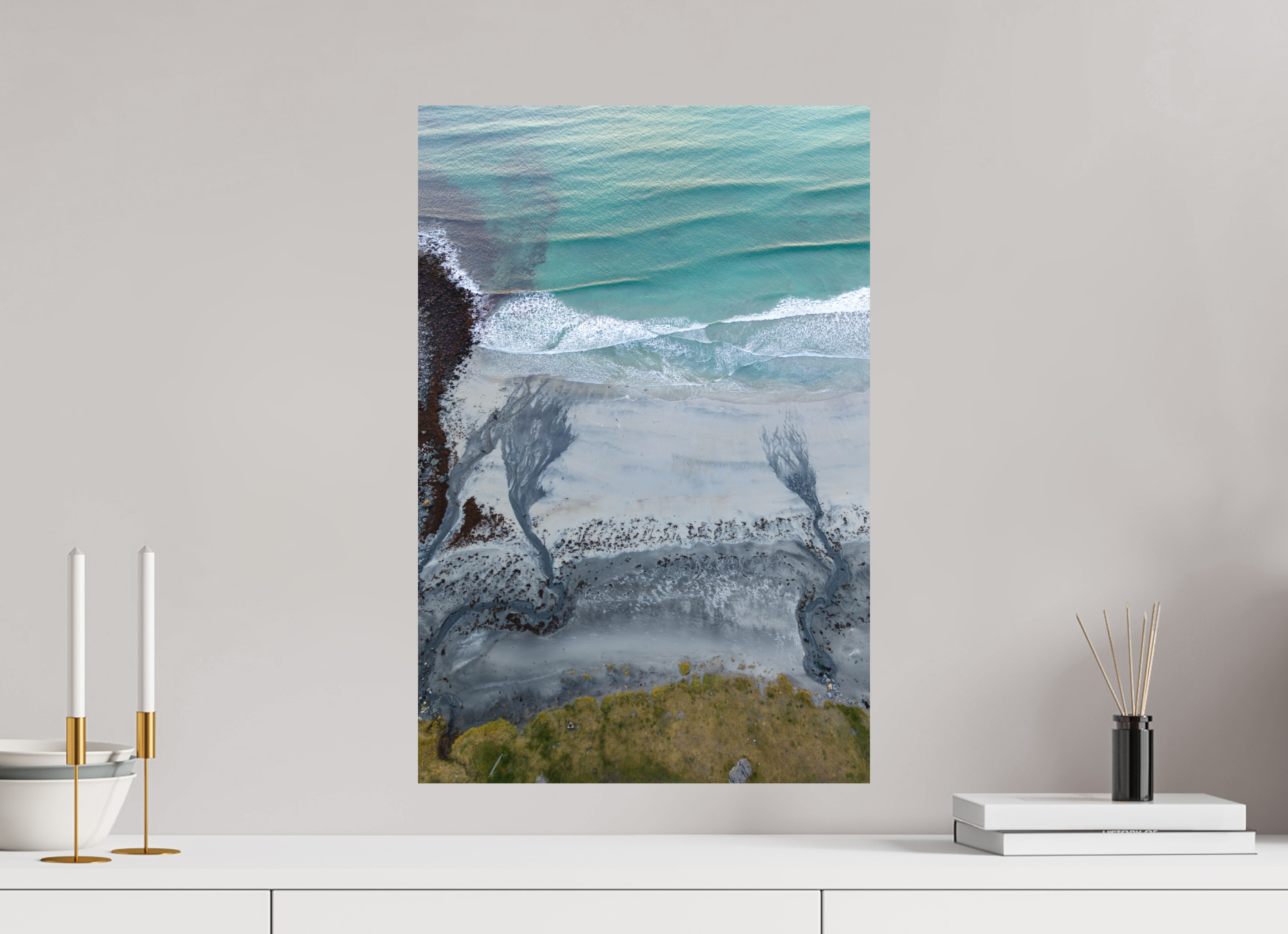 40 x 60 cm, Fine-Art Matt Coastal Harmony