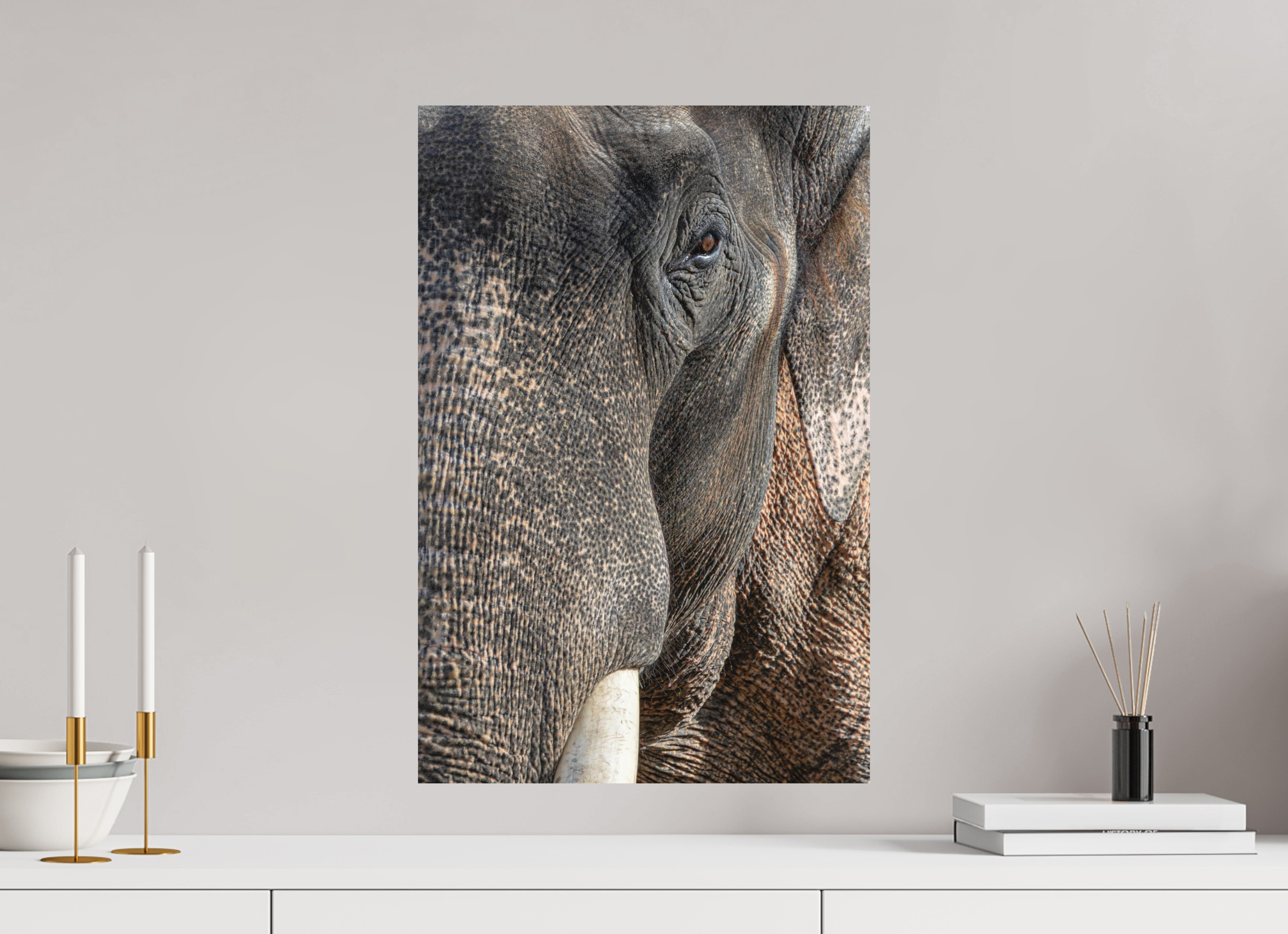 40 x 60 cm, Fine-Art Print Matt Soul of the Elephant
