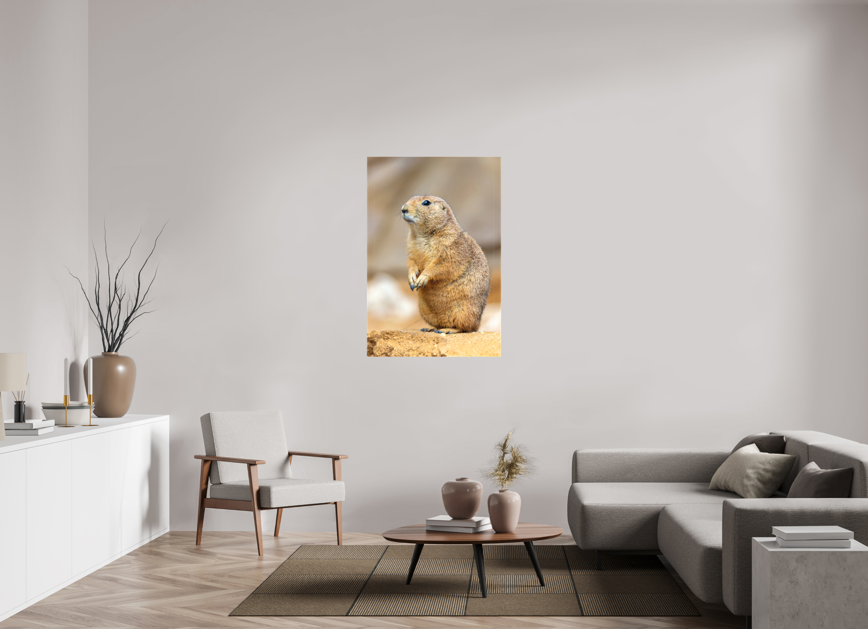 80 x 120 cm, Leinwand Standing Watch