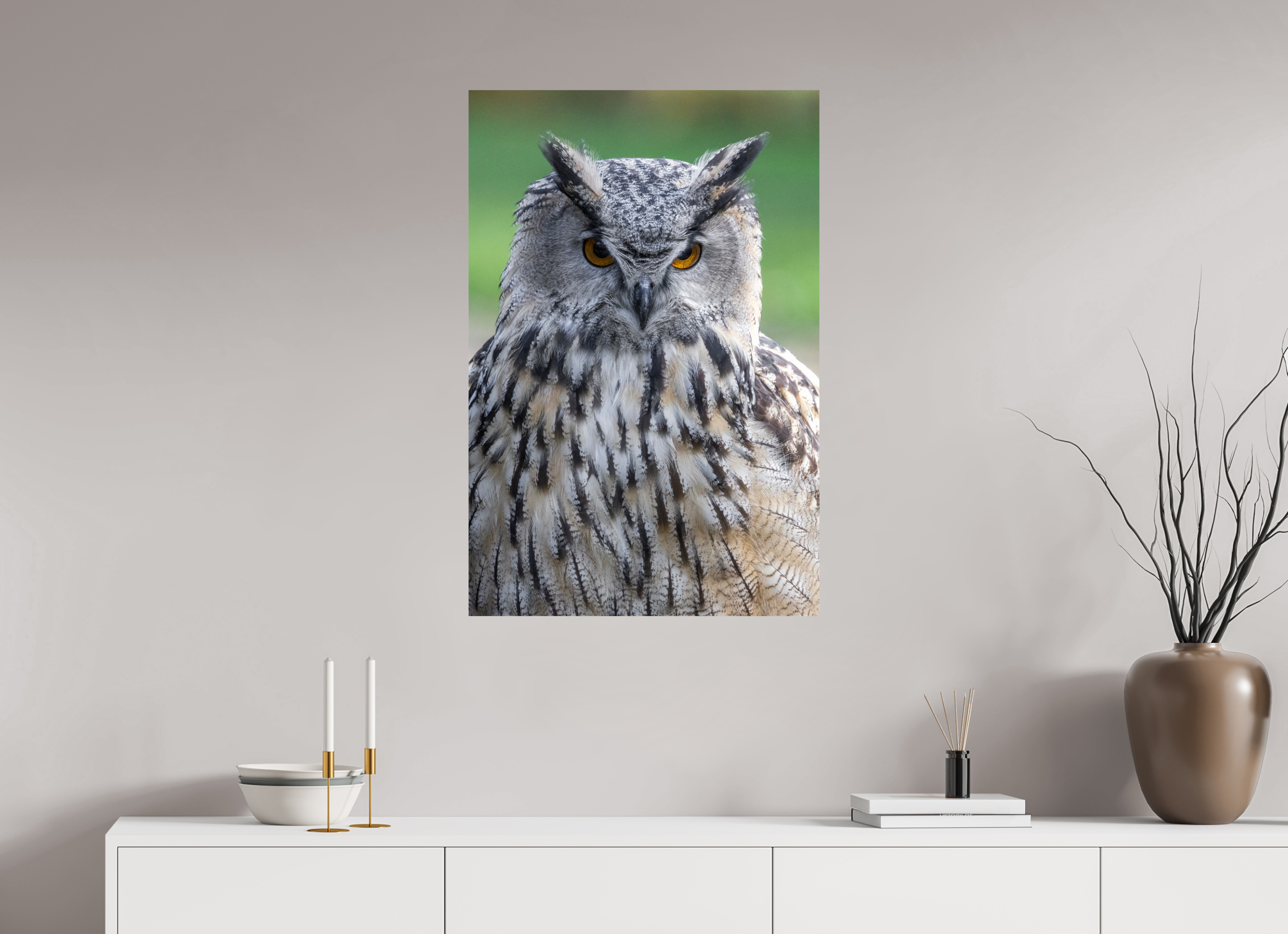 60 x 90 cm, Fine Art Print auf Alu-Dibond Nocturnal Majesty