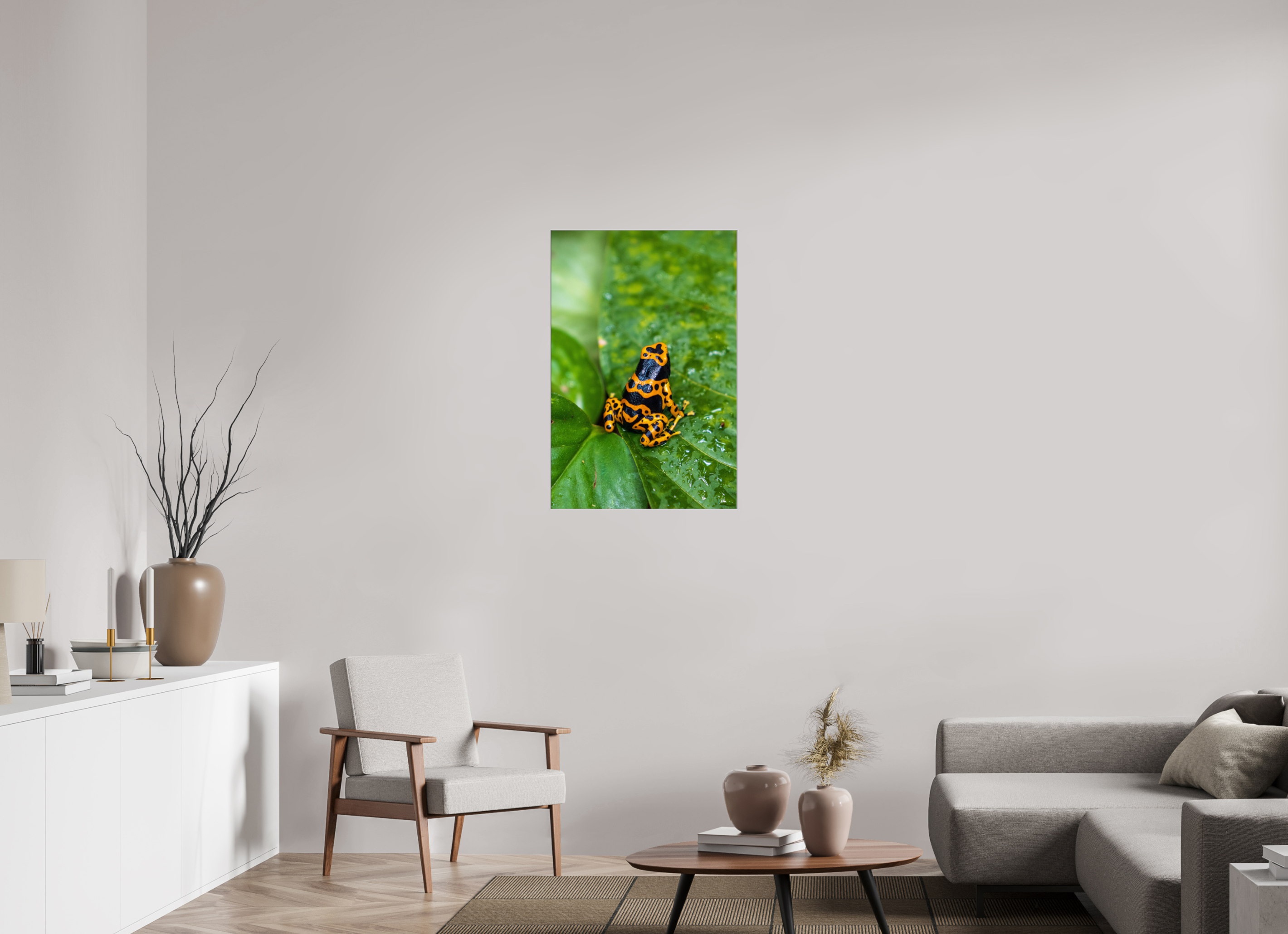 60 x 90 cm, Foto-Abzug hinter Acrylglas glänzend Tropical Contrast