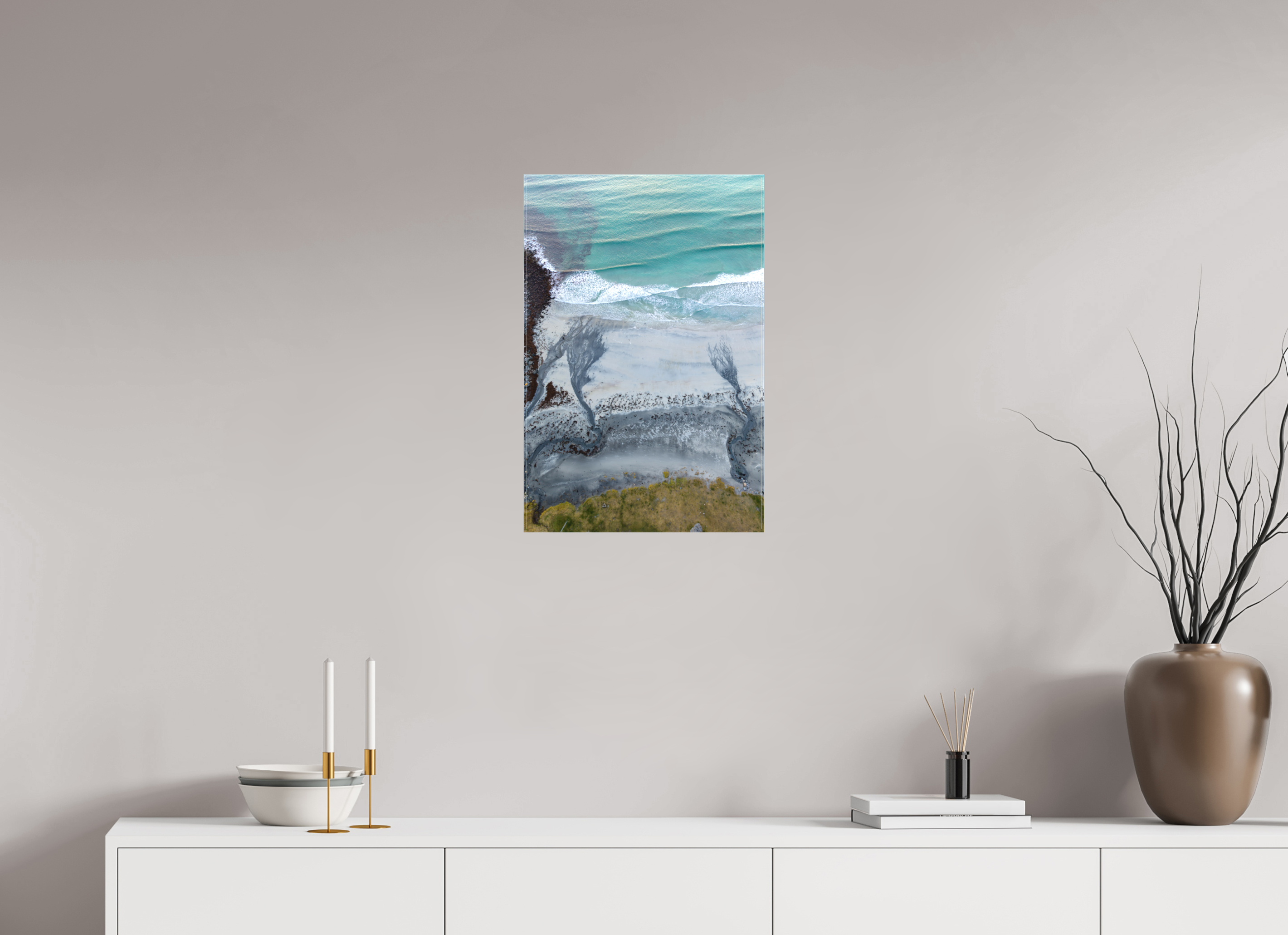 40 x 60 cm, Leinwand Coastal Harmony