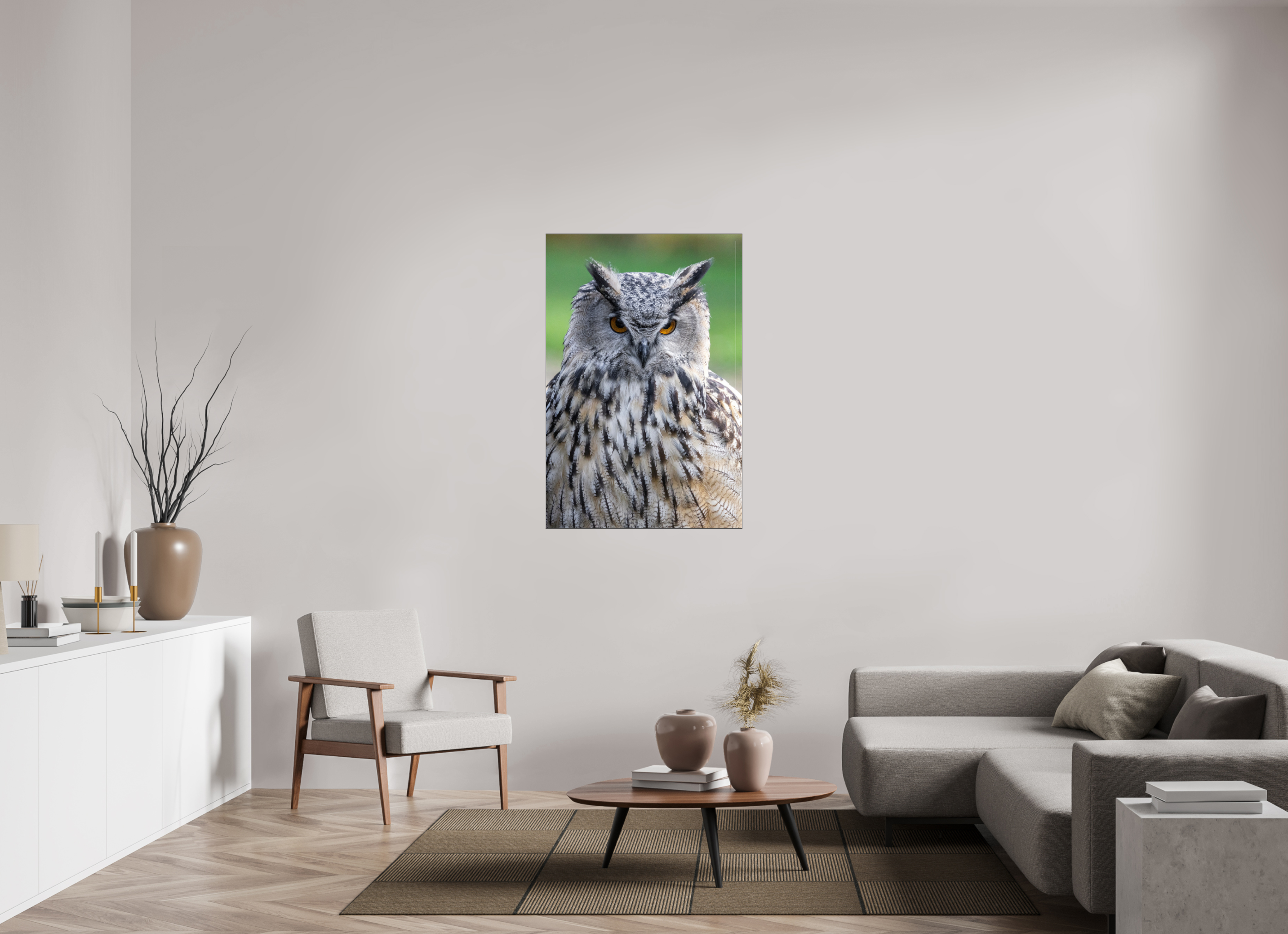 80 x 120 cm, Foto-Abzug hinter Acrylglas glänzend Nocturnal Majesty