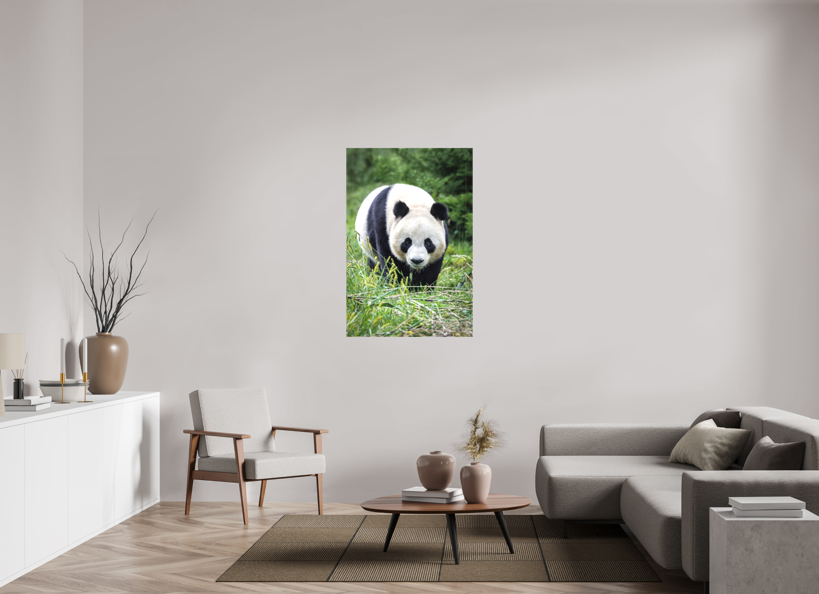 80 x 120 cm, Leinwand Forest Friend