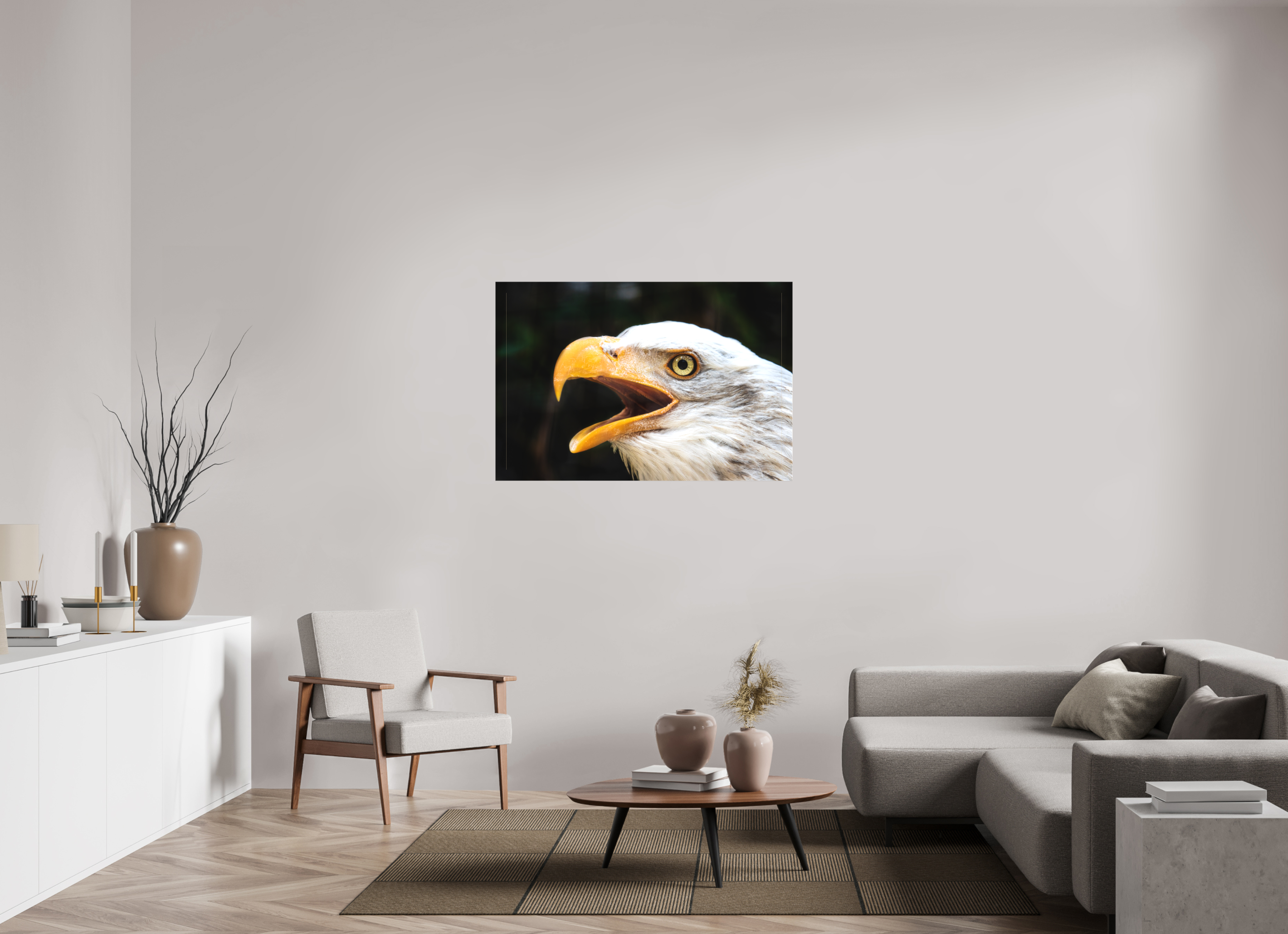 120 x 80 cm, Leinwand Majestic Call