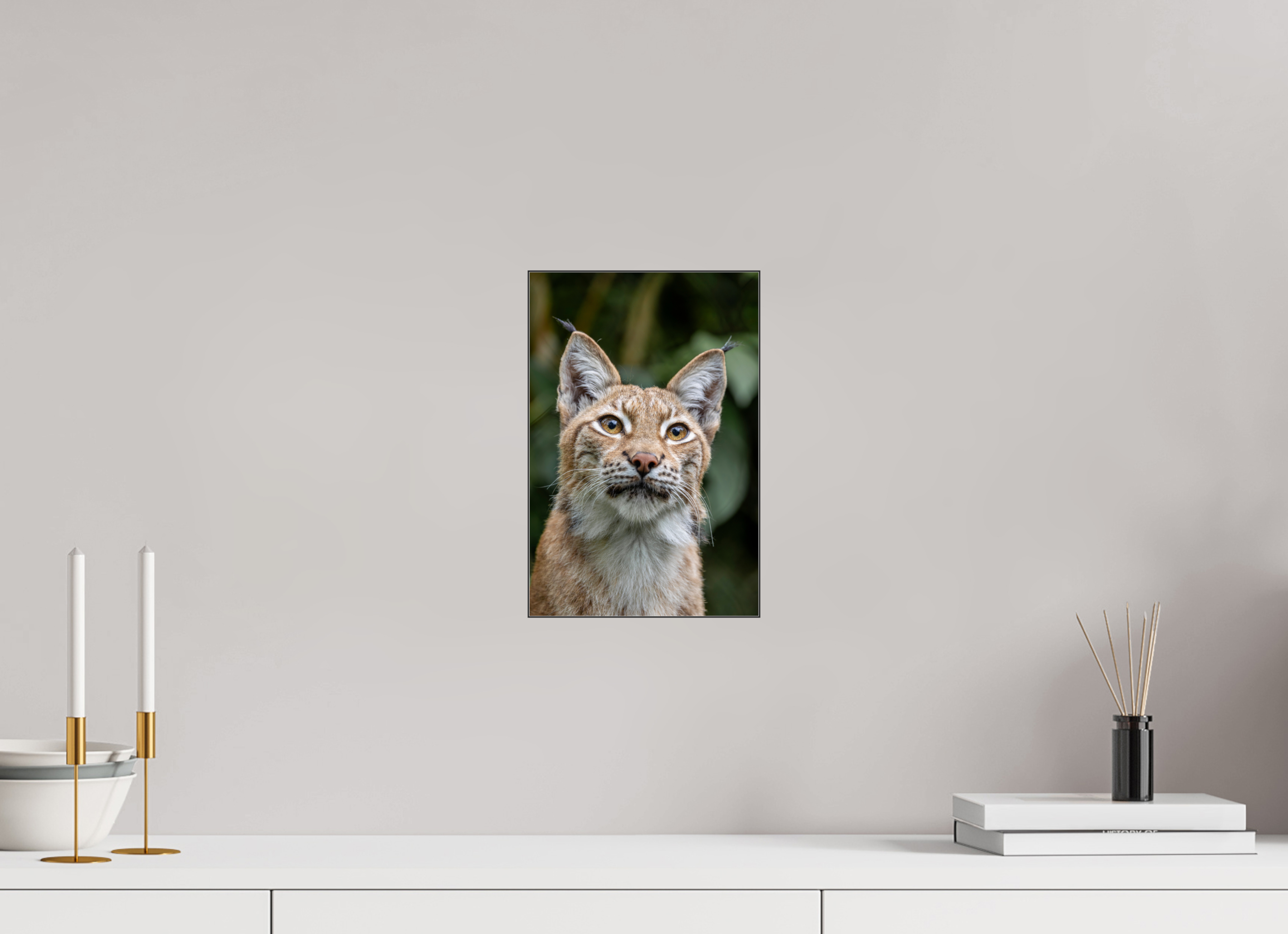 20 x 30 cm, Foto-Abzug hinter Acrylglas glänzend Forest Eyes