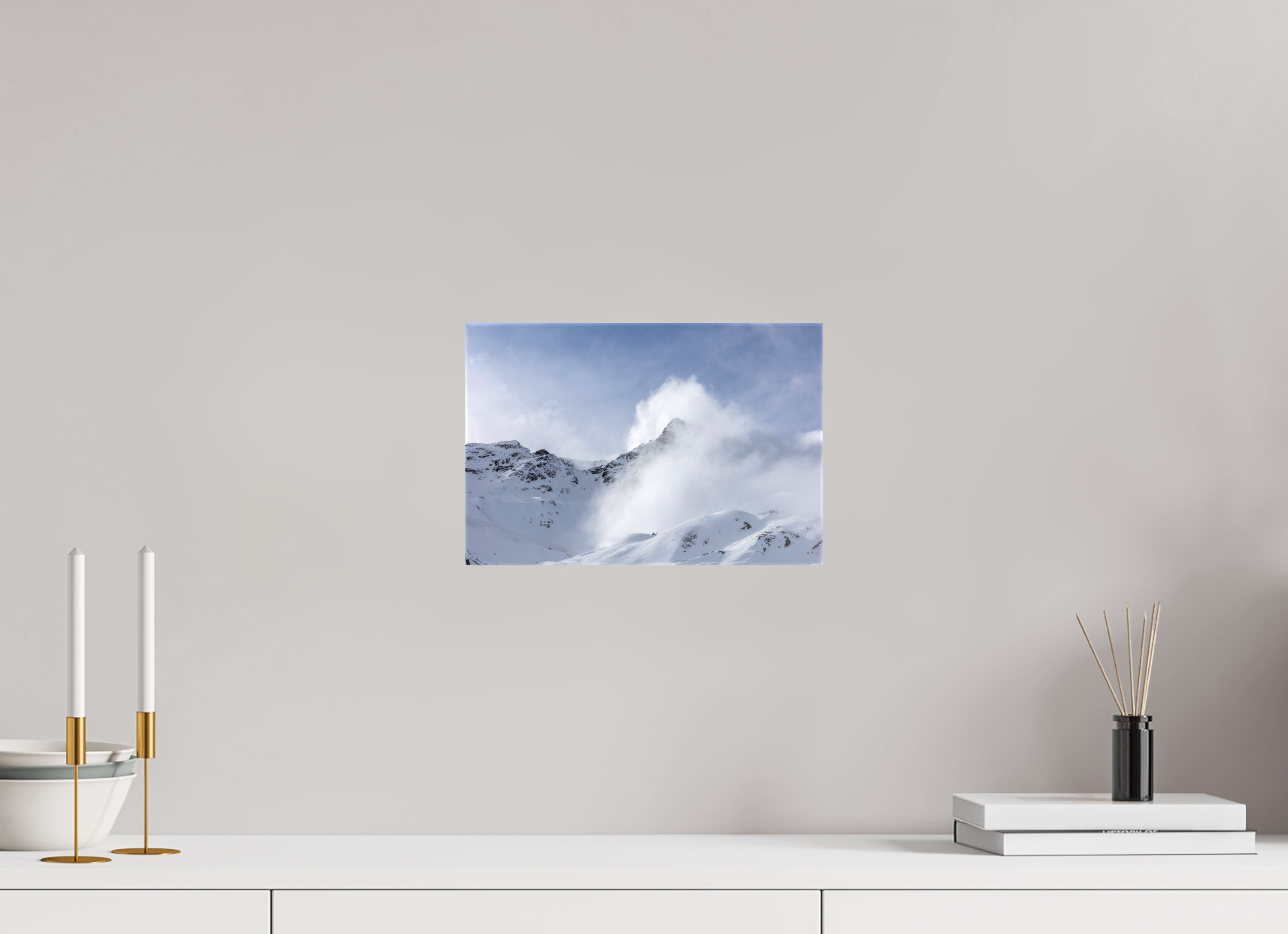 30 x 20 cm, Leinwand Summit Drift
