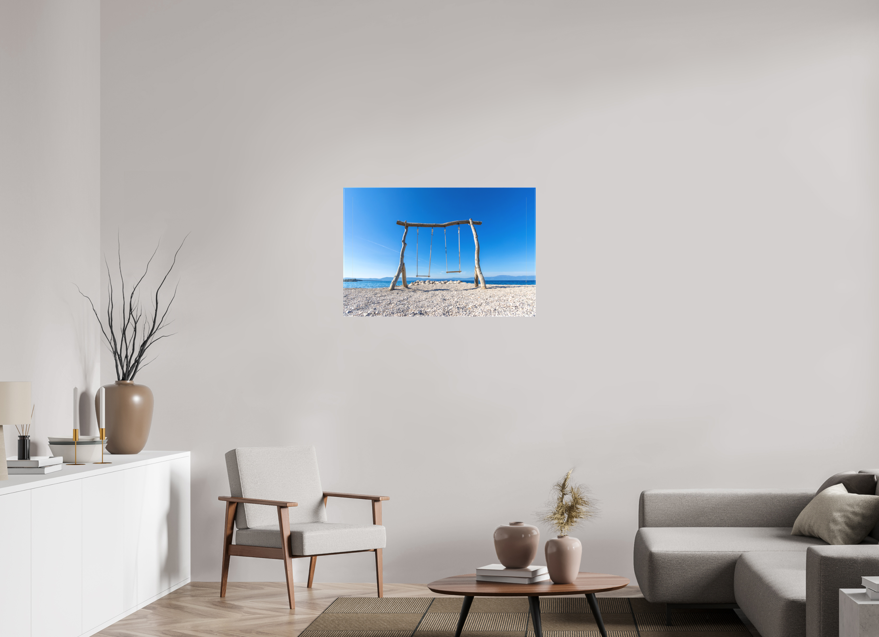 90 x 60 cm, Leinwand Between Sky and Sea