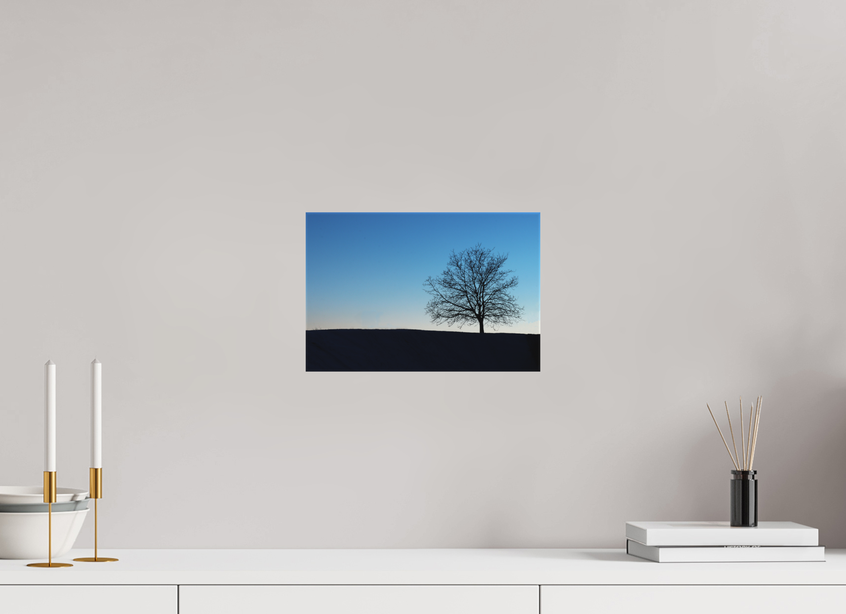30 x 20 cm, Leinwand Lonely Tree