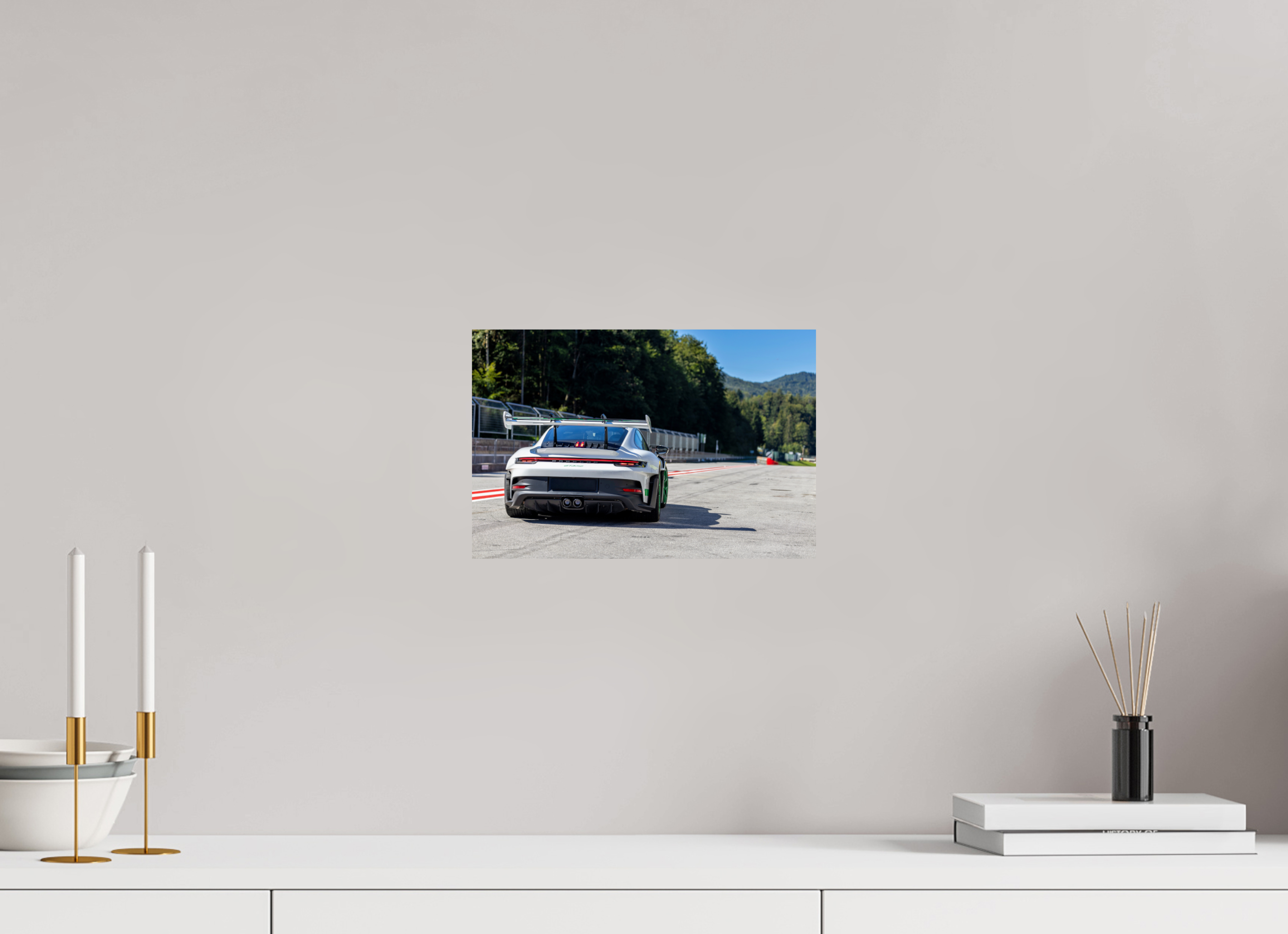 30 x 20 cm, Fine Art Print auf Alu-Dibond Track Weapon