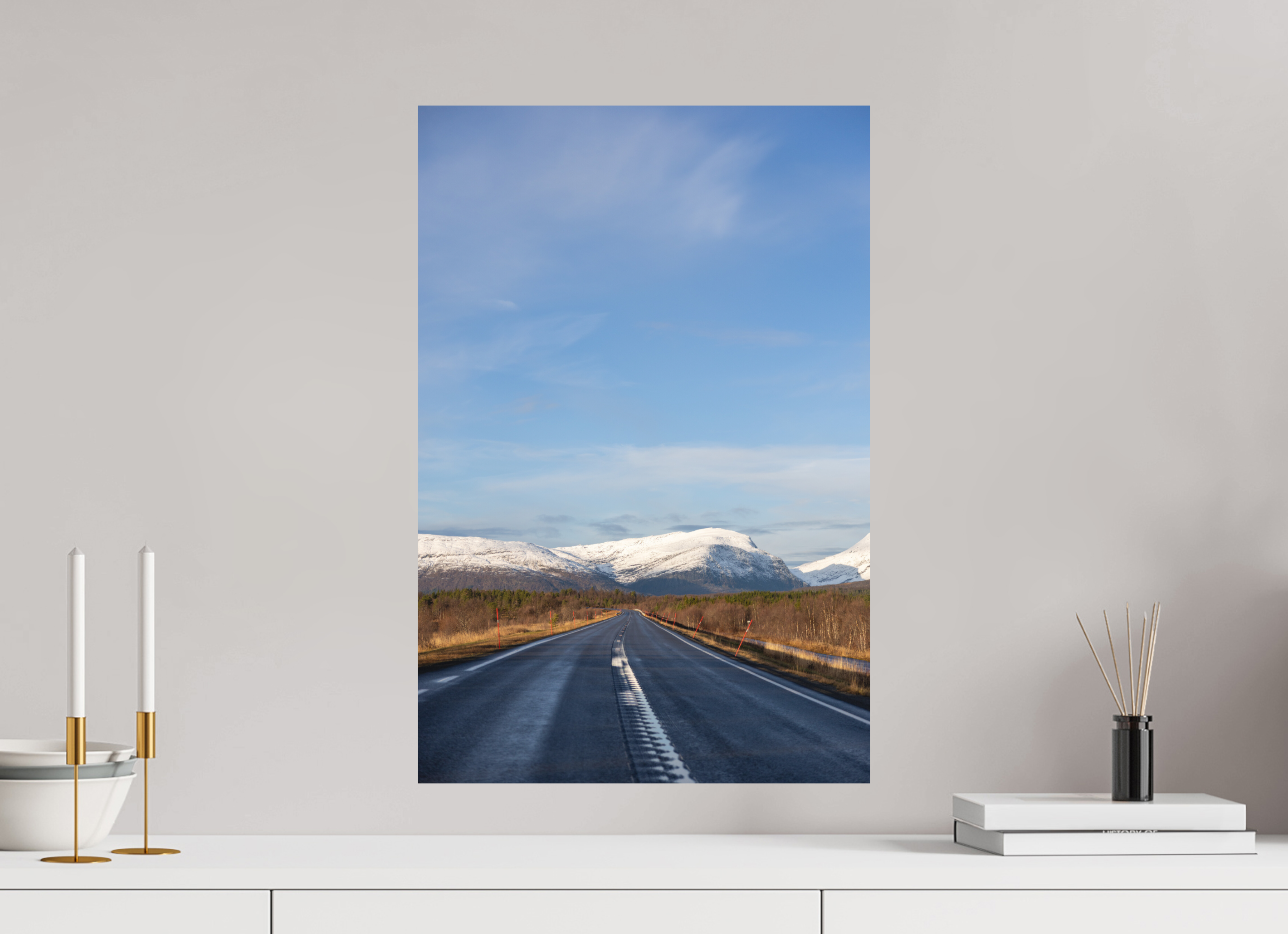 40 x 60 cm, Fine-Art Matt Path to the Peaks