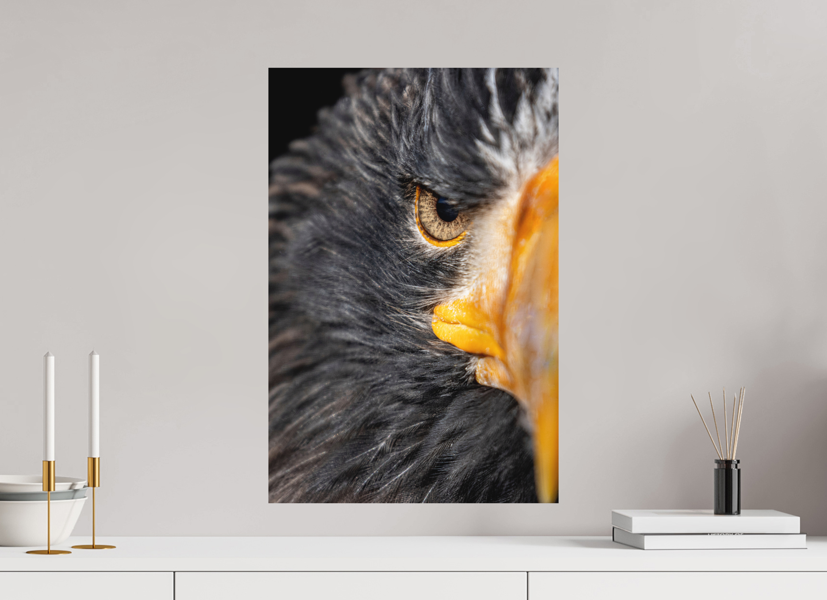 40 x 60 cm, Fine-Art Print Matt Piercing Gaze
