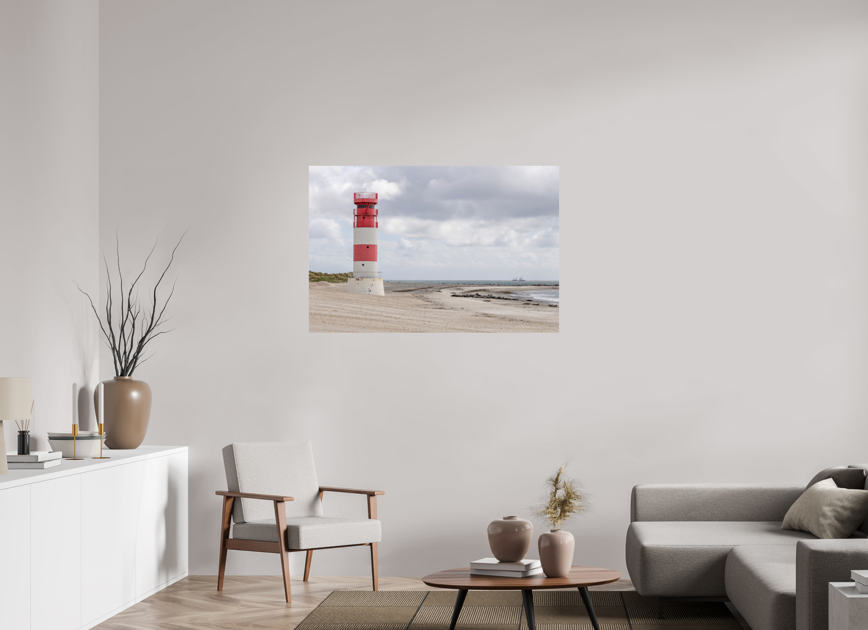 120 x 80 cm, Fine Art Print auf Alu-Dibond Coastal Sanctuary