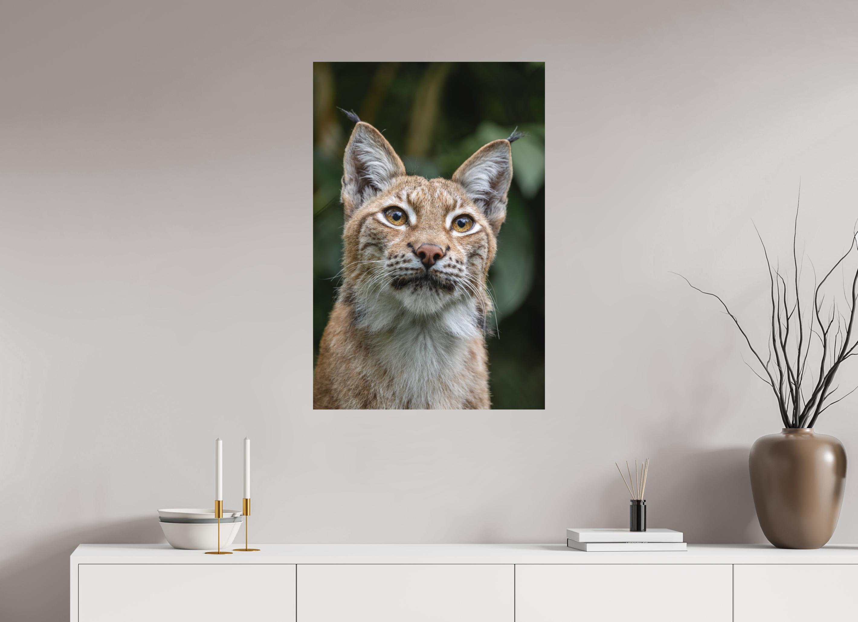 60 x 90 cm, Fine-Art Print Matt Forest Eyes