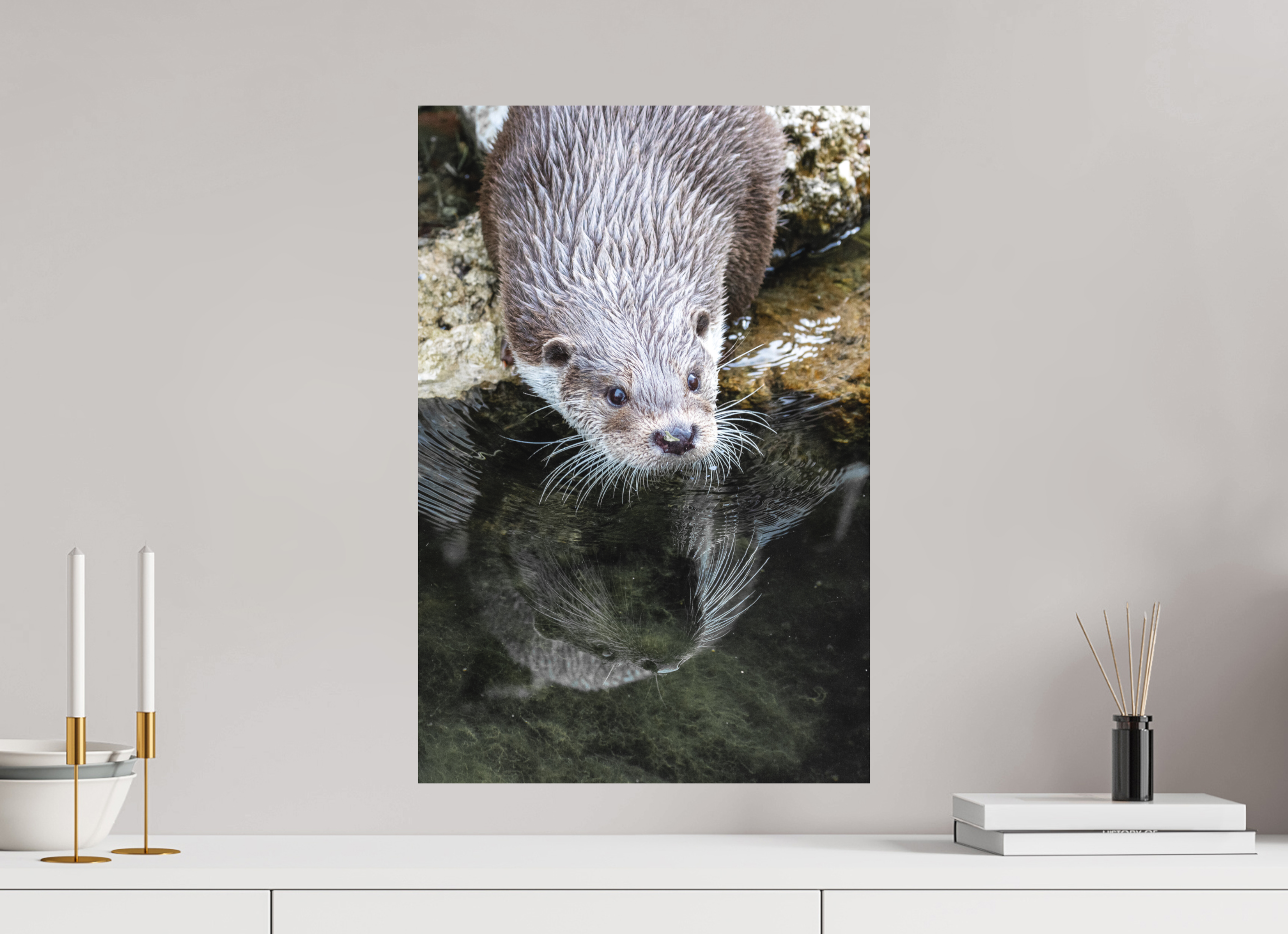 40 x 60 cm, Fine-Art Matt Otter Serenity
