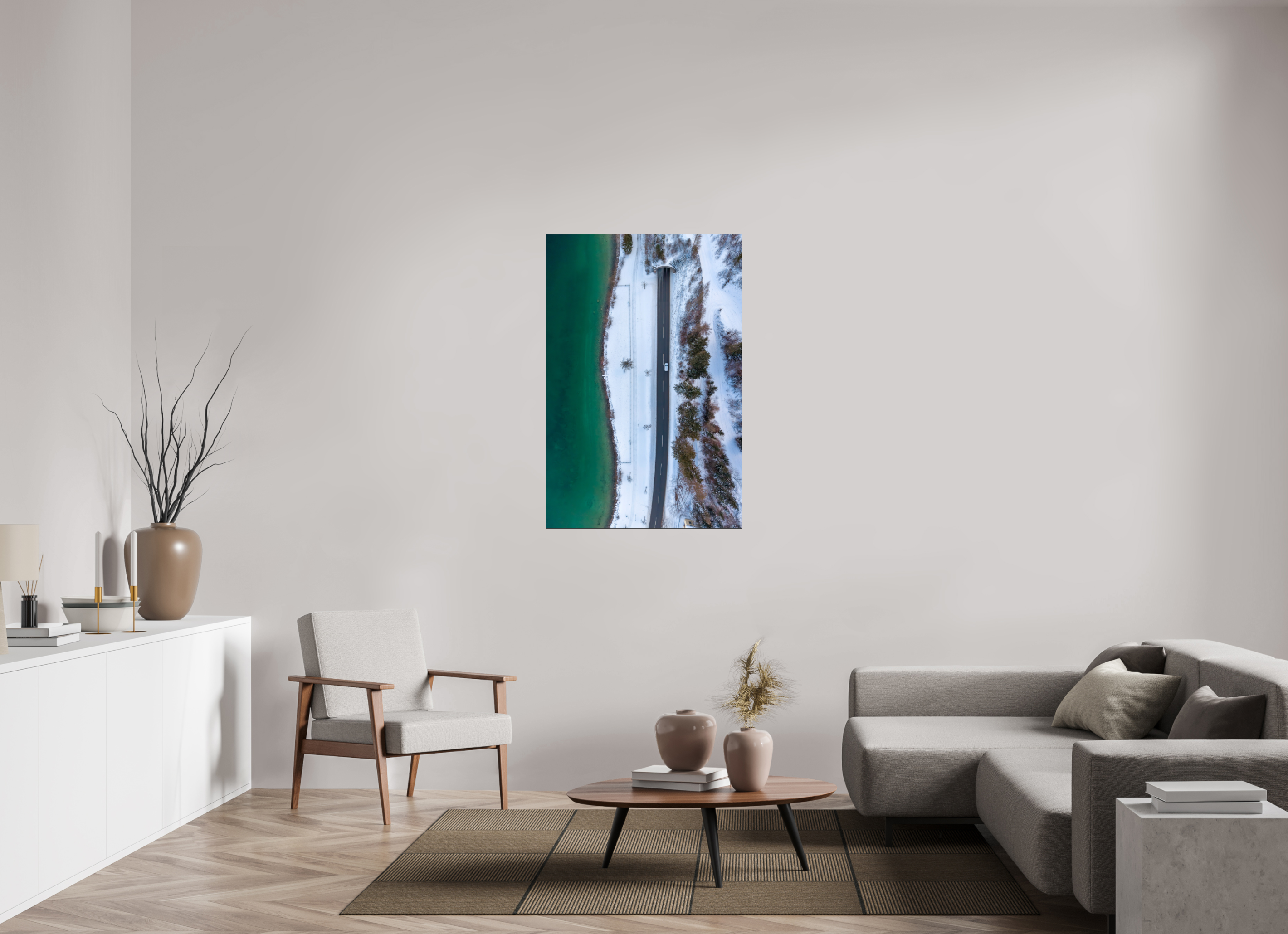80 x 120 cm, Foto-Abzug hinter Acrylglas glänzend Into the Quiet