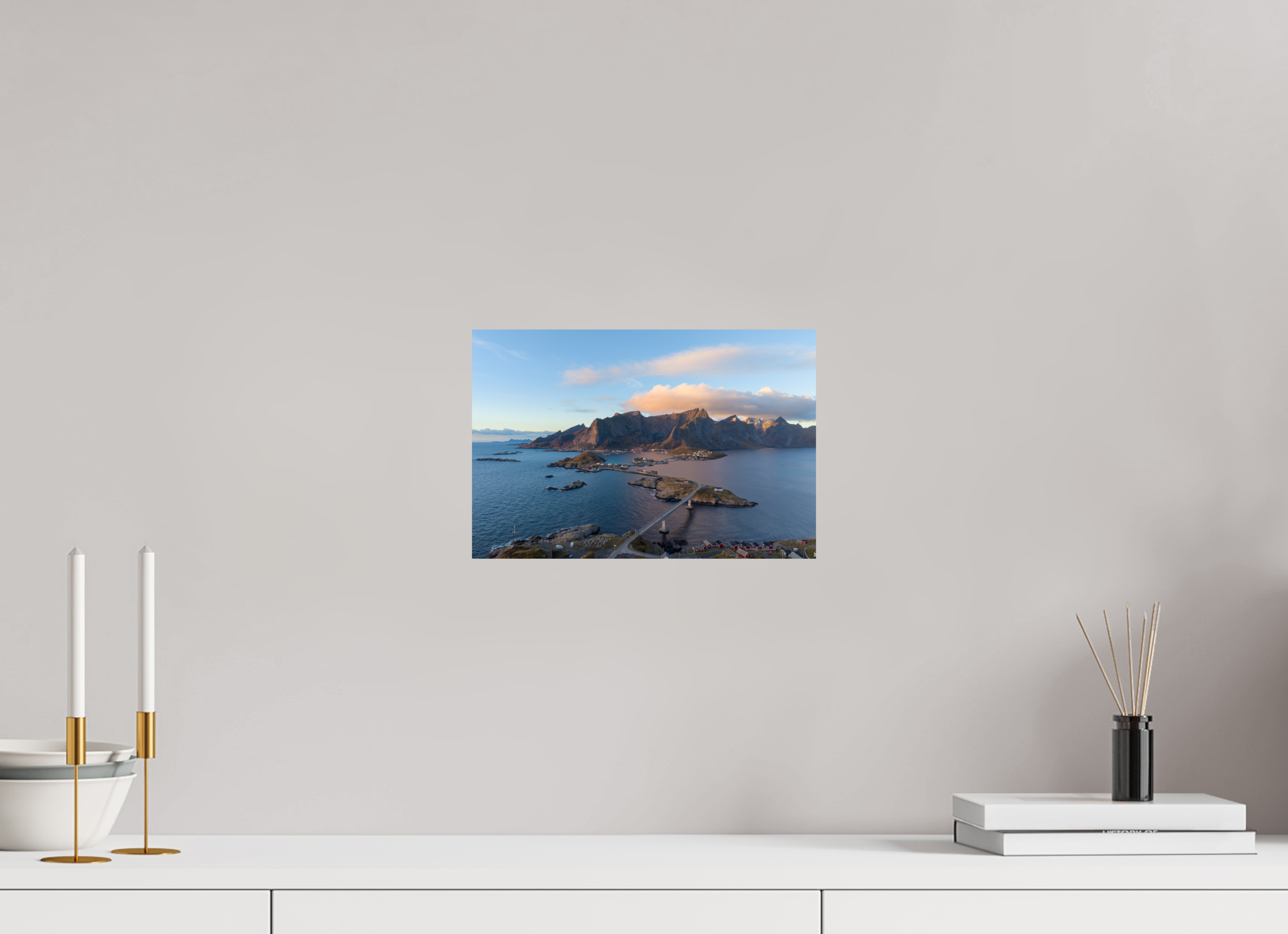 30 x 20 cm, Fine Art Print auf Alu-Dibond Coastal Link