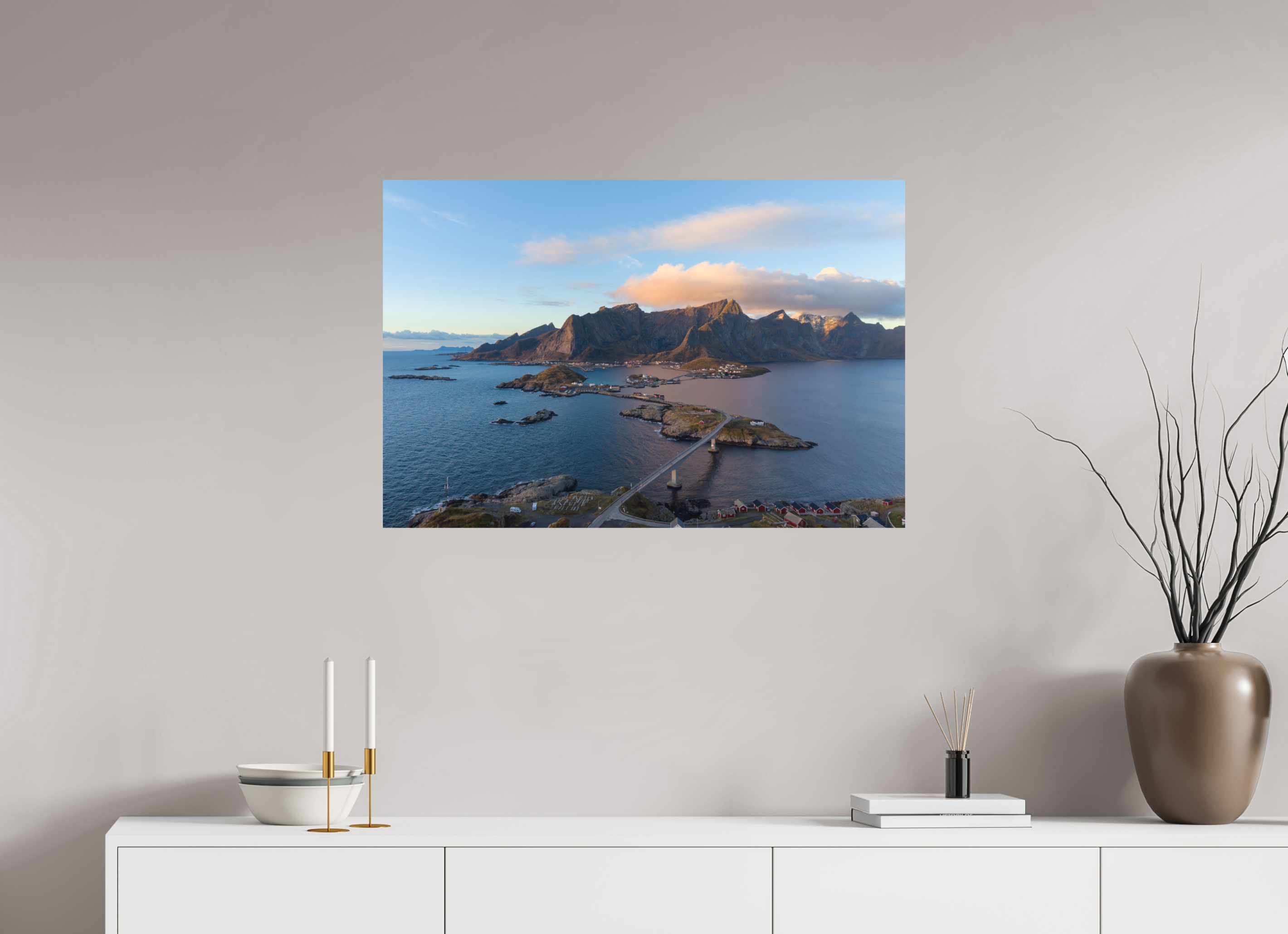 90 x 60 cm, Fine-Art Matt Coastal Link