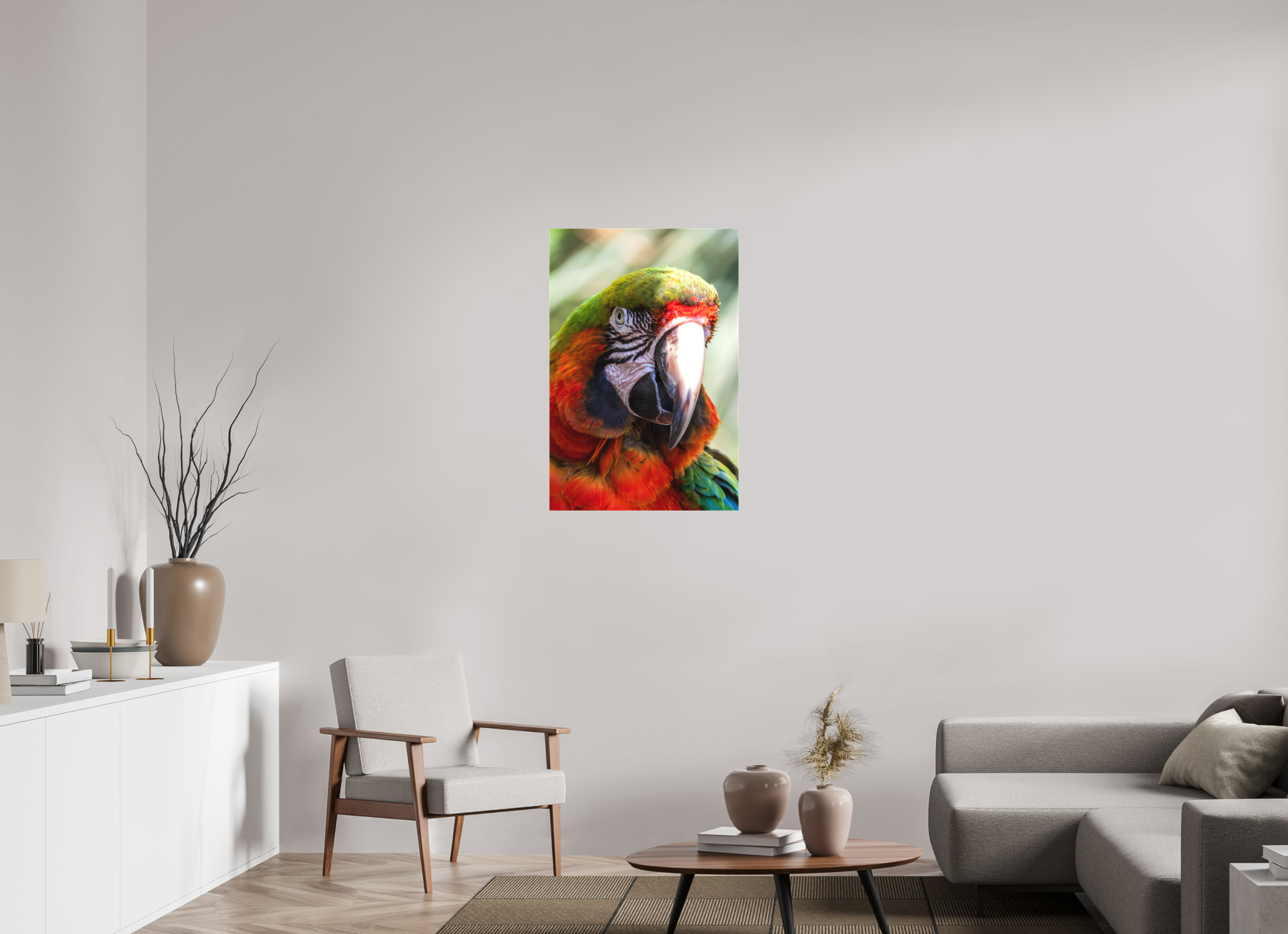 60 x 90 cm, Leinwand Vivid Portrait