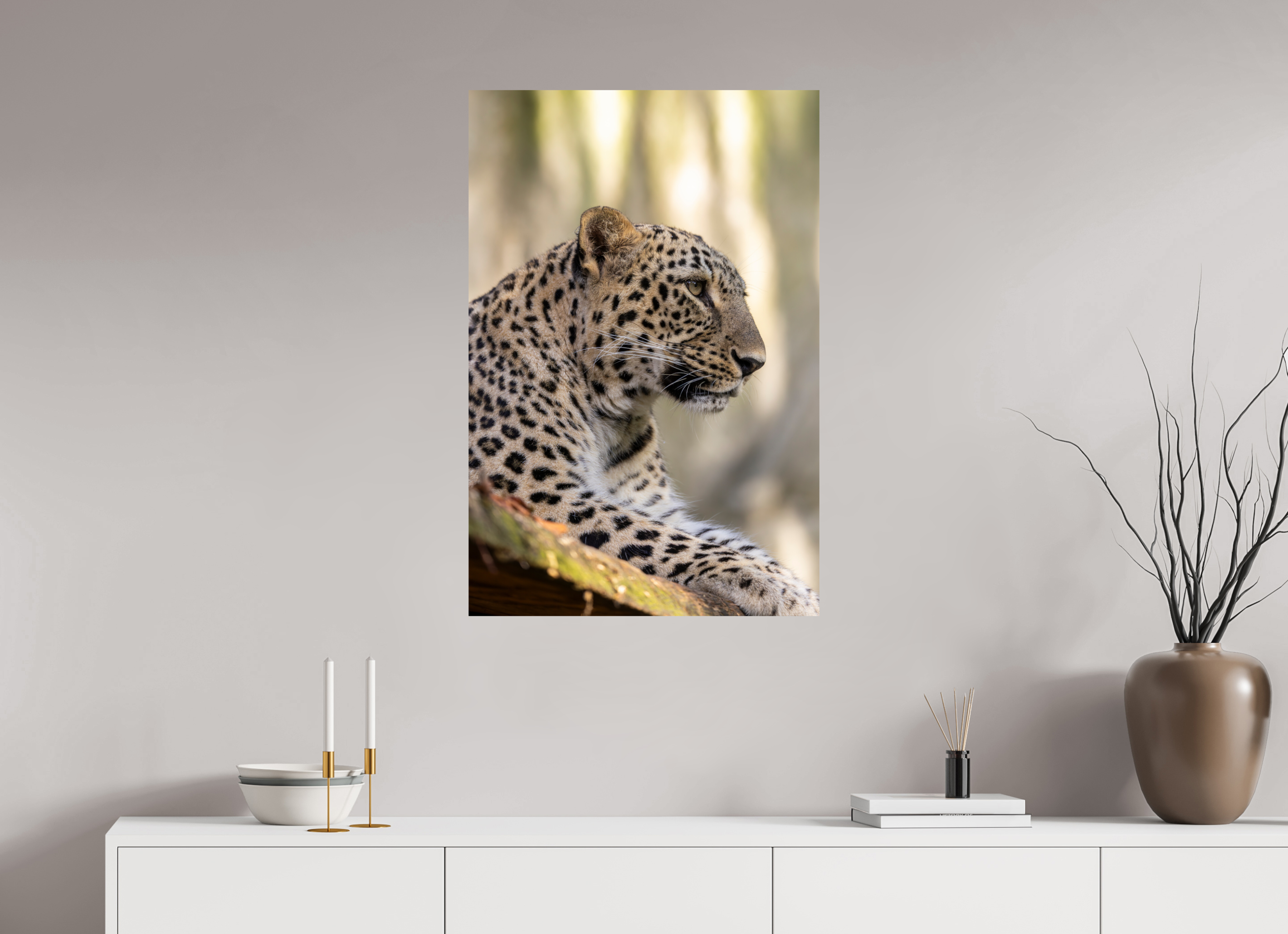 60 x 90 cm, Fine Art Print auf Alu-Dibond Silent Watch