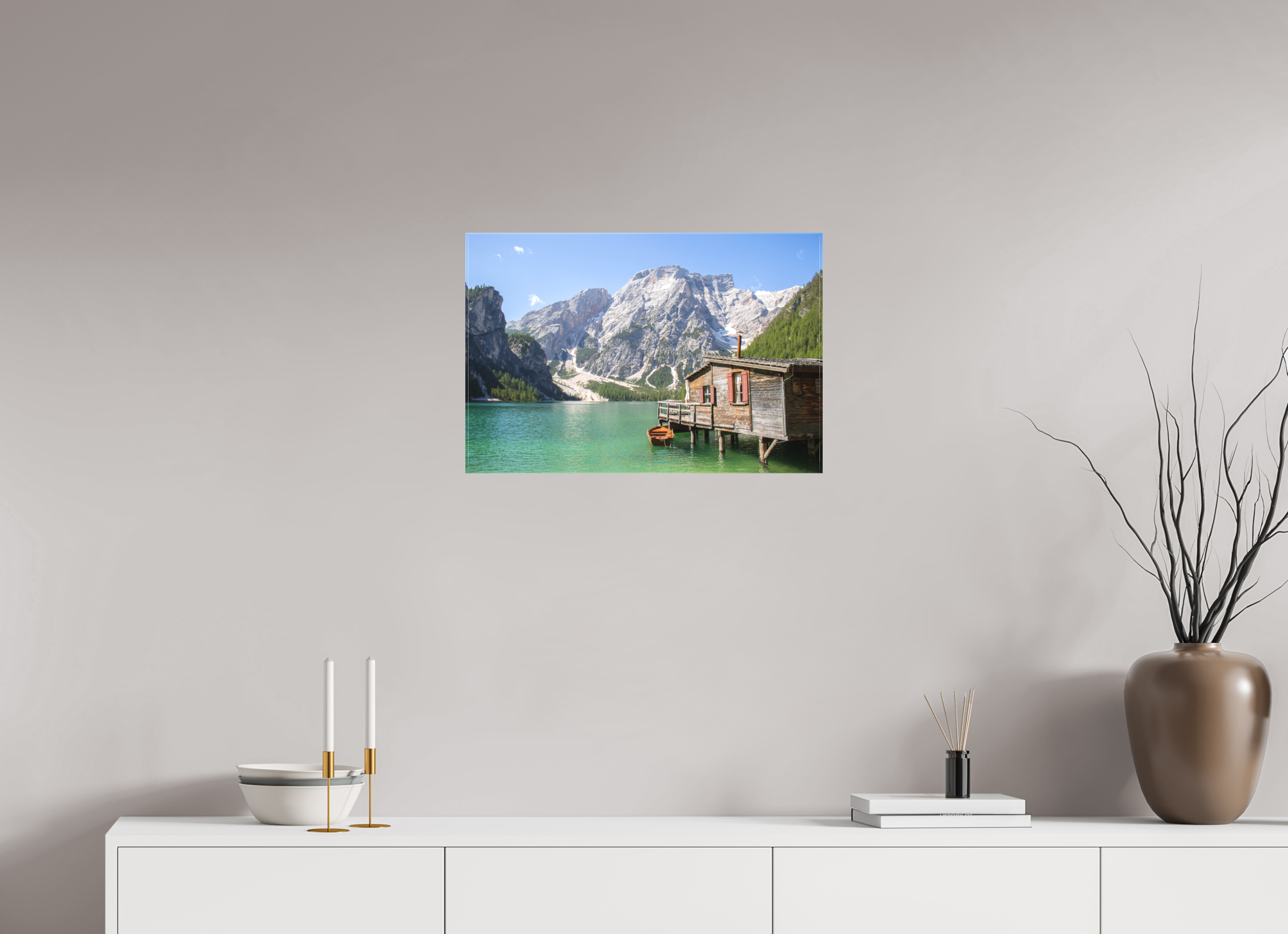 60 x 40 cm, Leinwand Mountain Haven