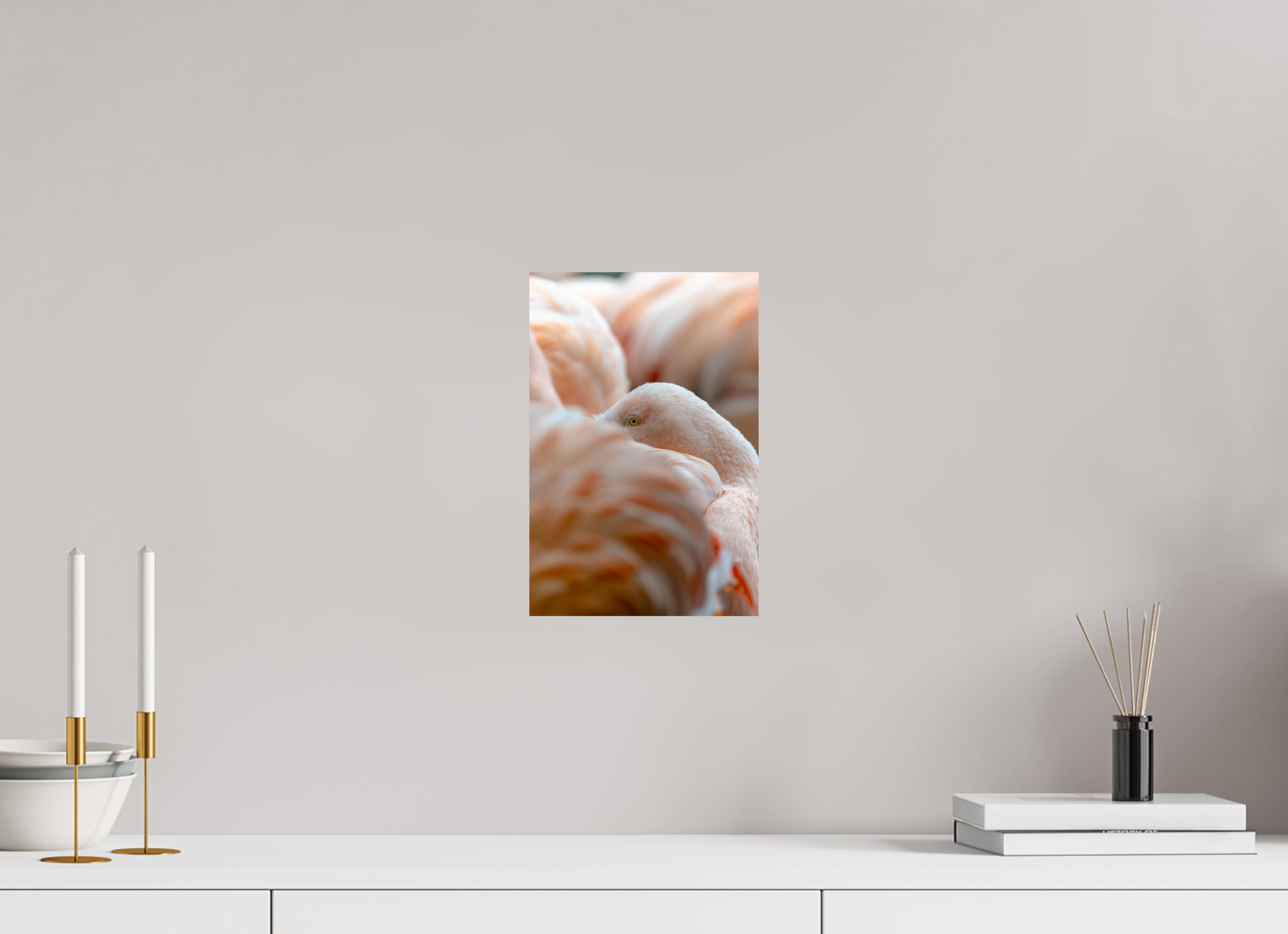 20 x 30 cm, Fine Art Print auf Alu-Dibond Among the Flock