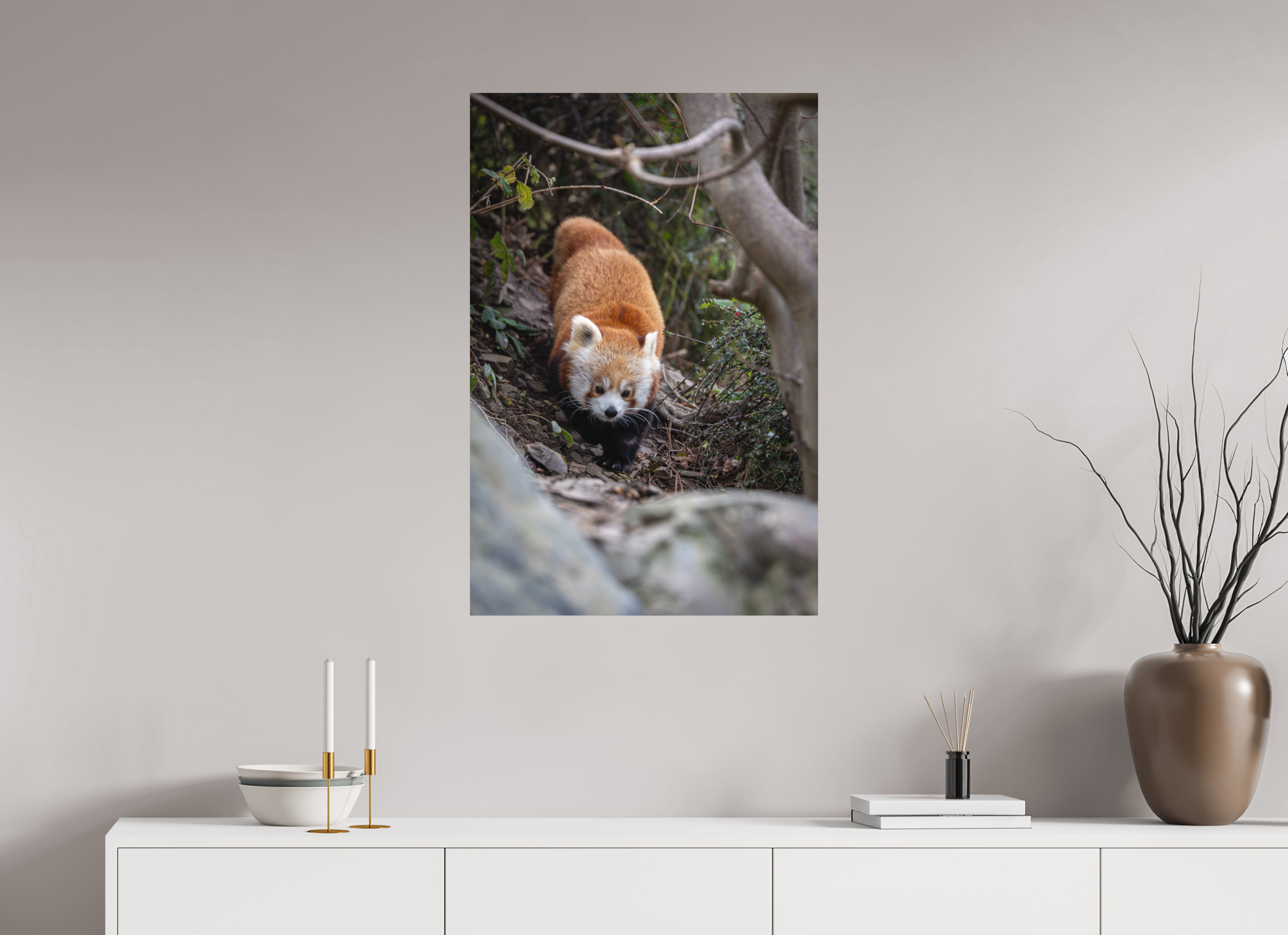 60 x 90 cm, Fine-Art Print Matt Forest Wanderer