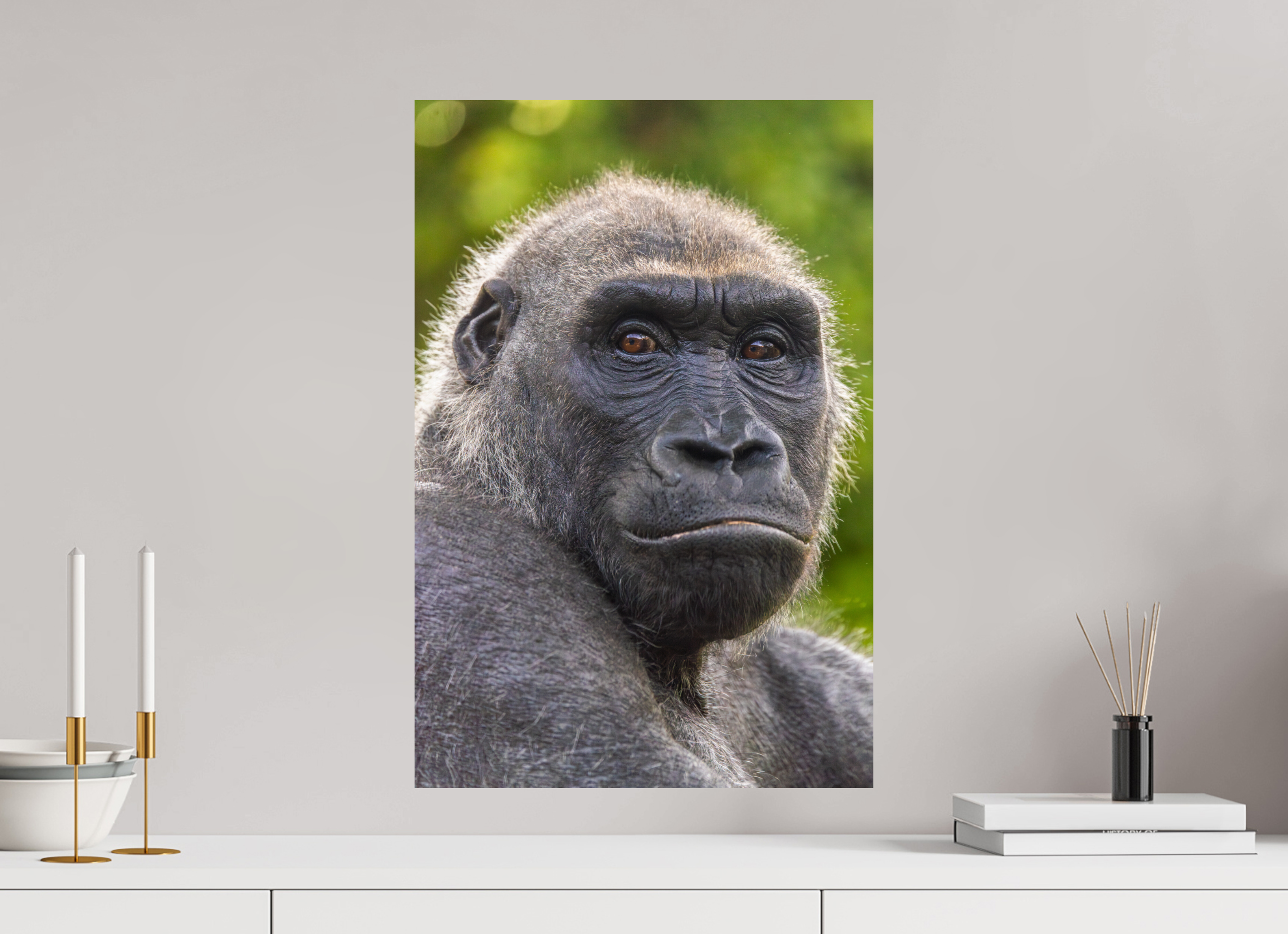 40 x 60 cm, Fine Art Print auf Alu-Dibond Mirror of Humanity
