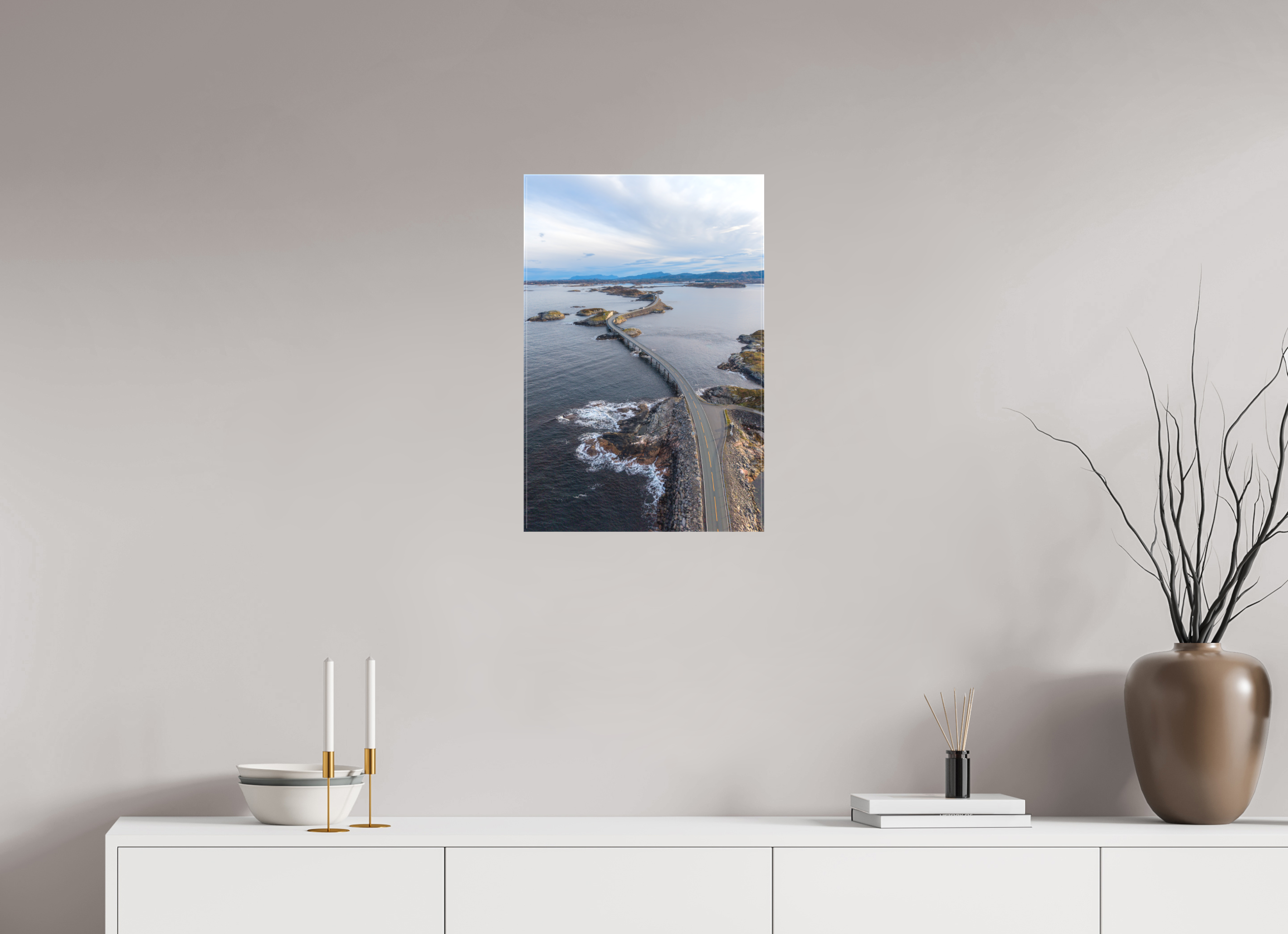 40 x 60 cm, Leinwand Curves of the Sea