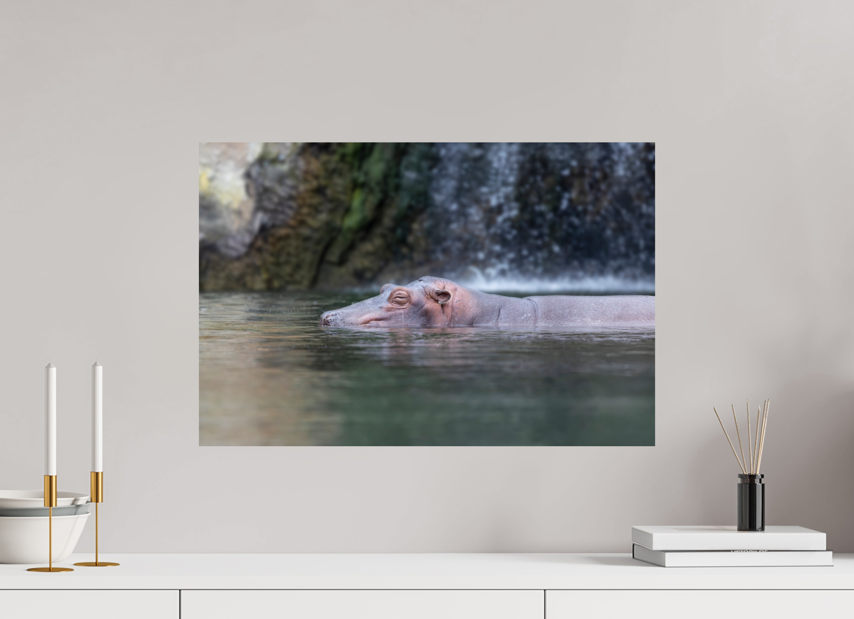 60 x 40 cm, Fine Art Print auf Alu-Dibond Peaceful Slumber