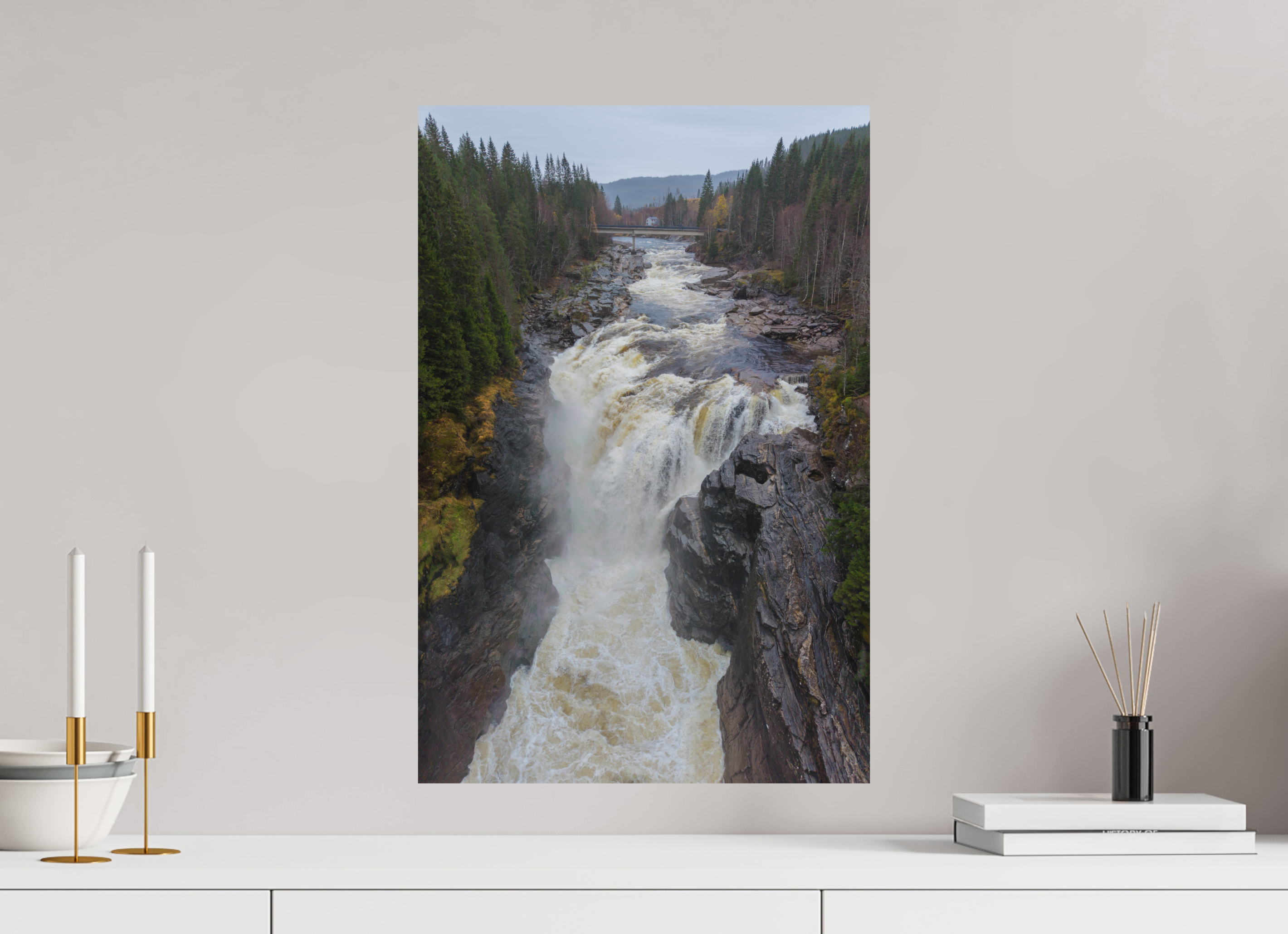40 x 60 cm, Fine-Art Matt Forest Falls