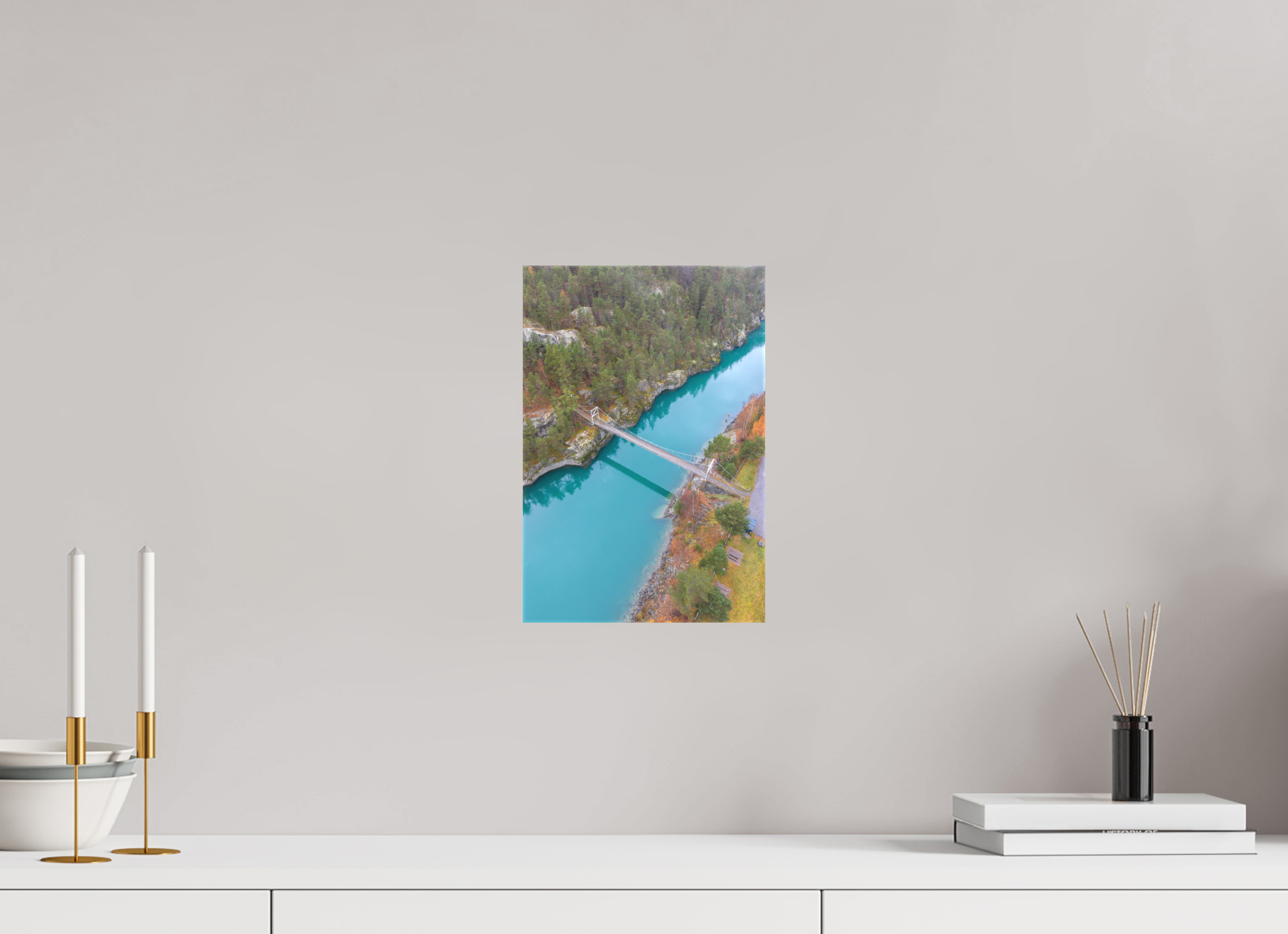 20 x 30 cm, Leinwand Suspended Harmony