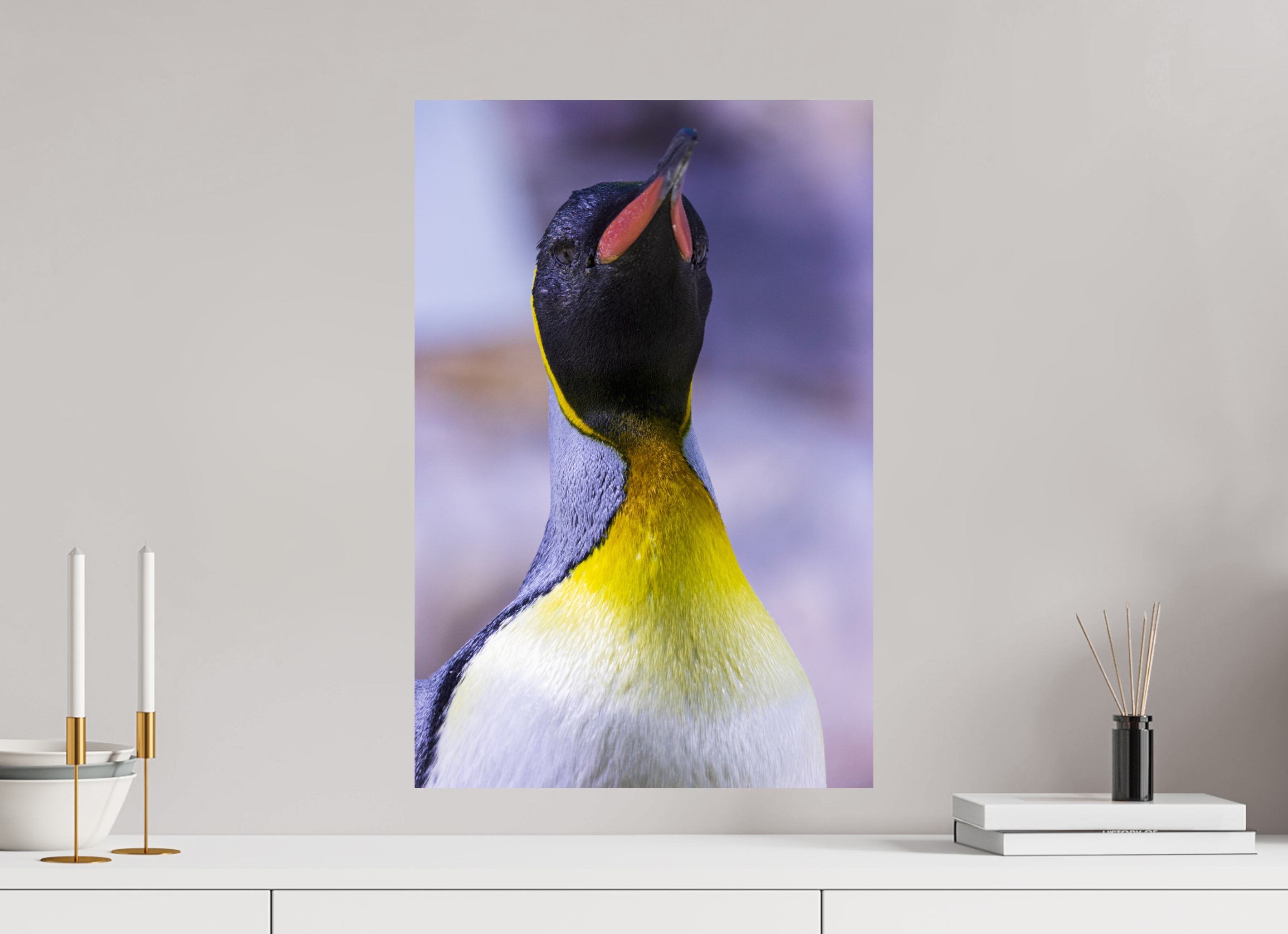 40 x 60 cm, Fine Art Print auf Alu-Dibond Arctic Majesty