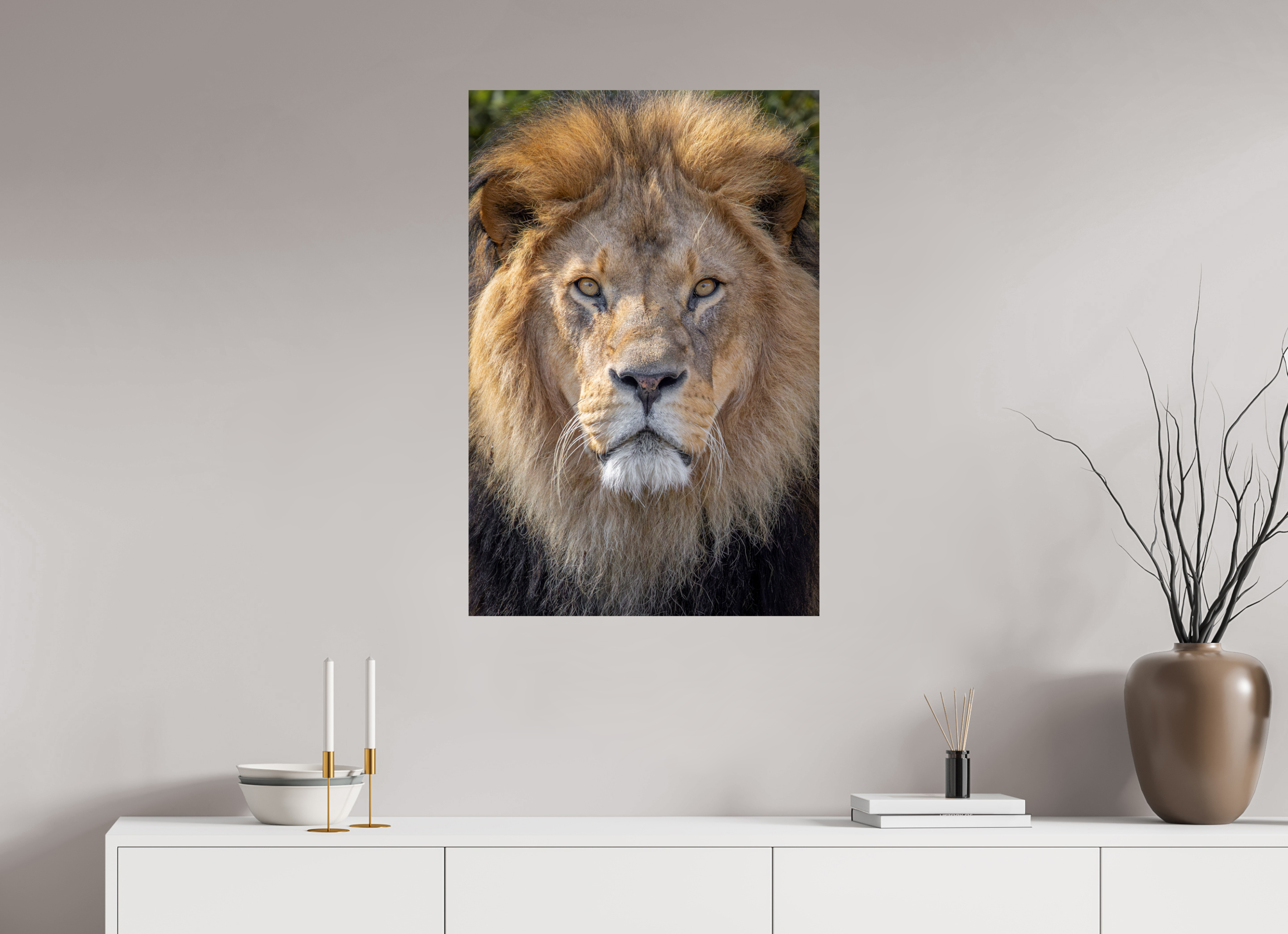 60 x 90 cm, Fine Art Print auf Alu-Dibond Eternal King