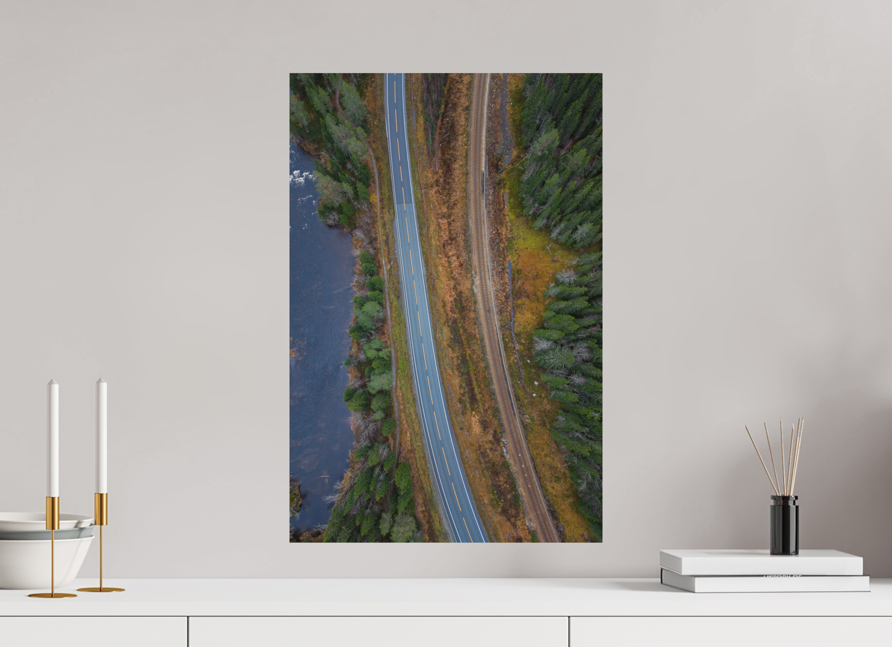 40 x 60 cm, Fine-Art Matt Leading Lines