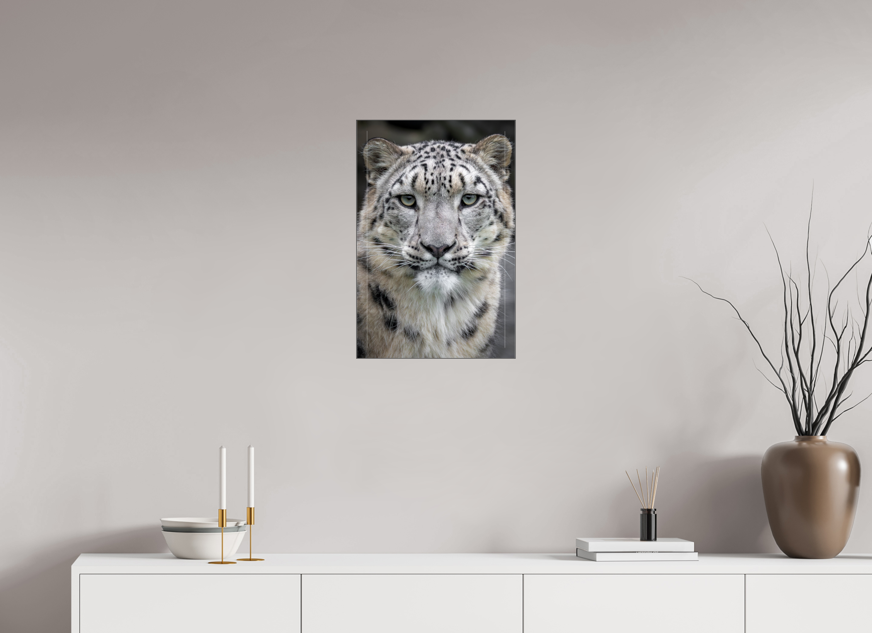 40 x 60 cm, Foto-Abzug hinter Acrylglas glänzend Gentle Curiosity