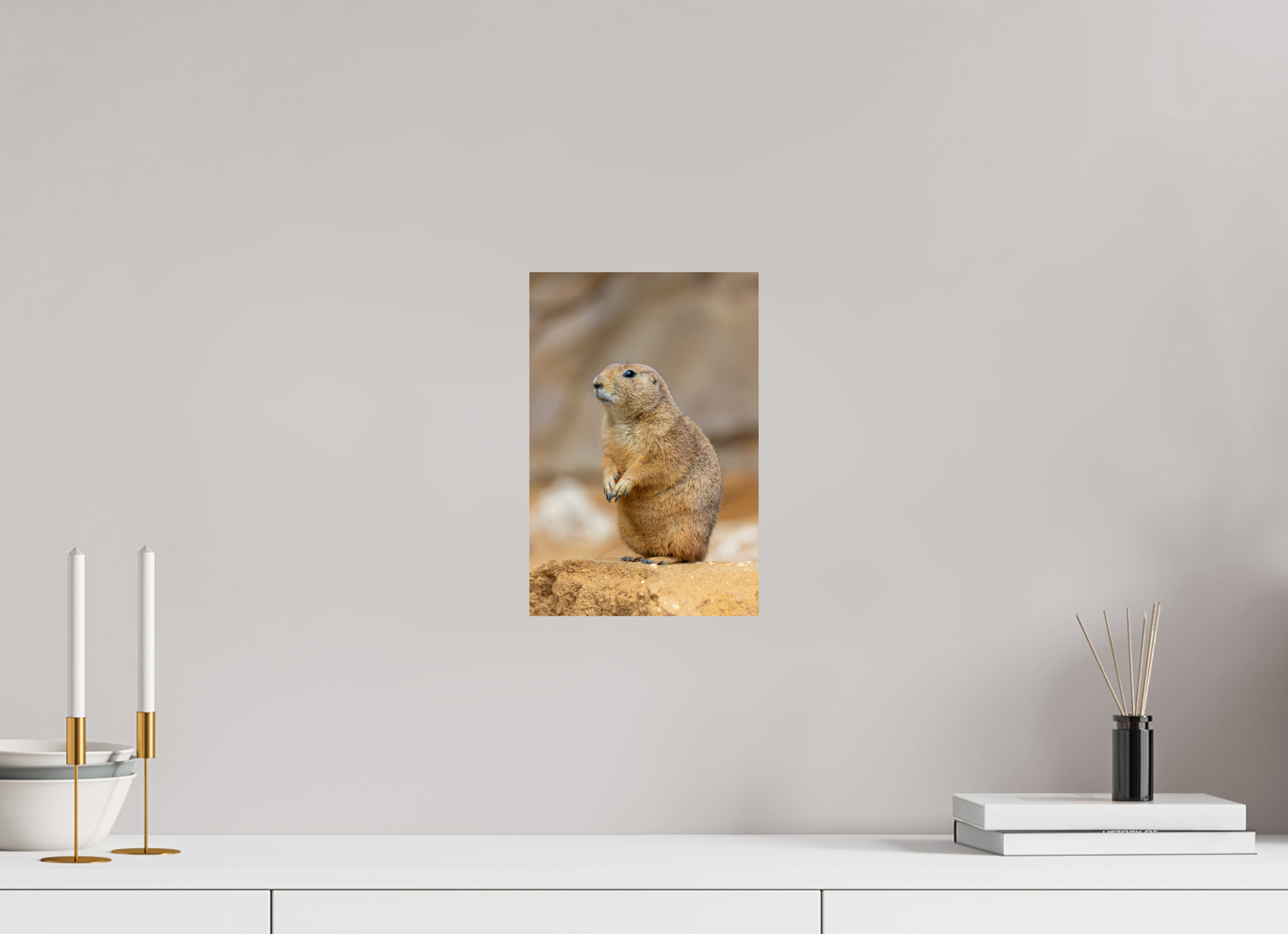 20 x 30 cm, Fine Art Print auf Alu-Dibond Standing Watch