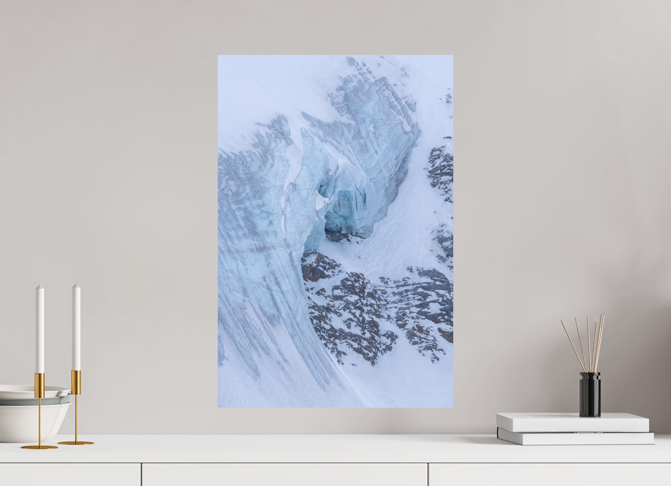 40 x 60 cm, Fine-Art Print Matt Eternal Ice