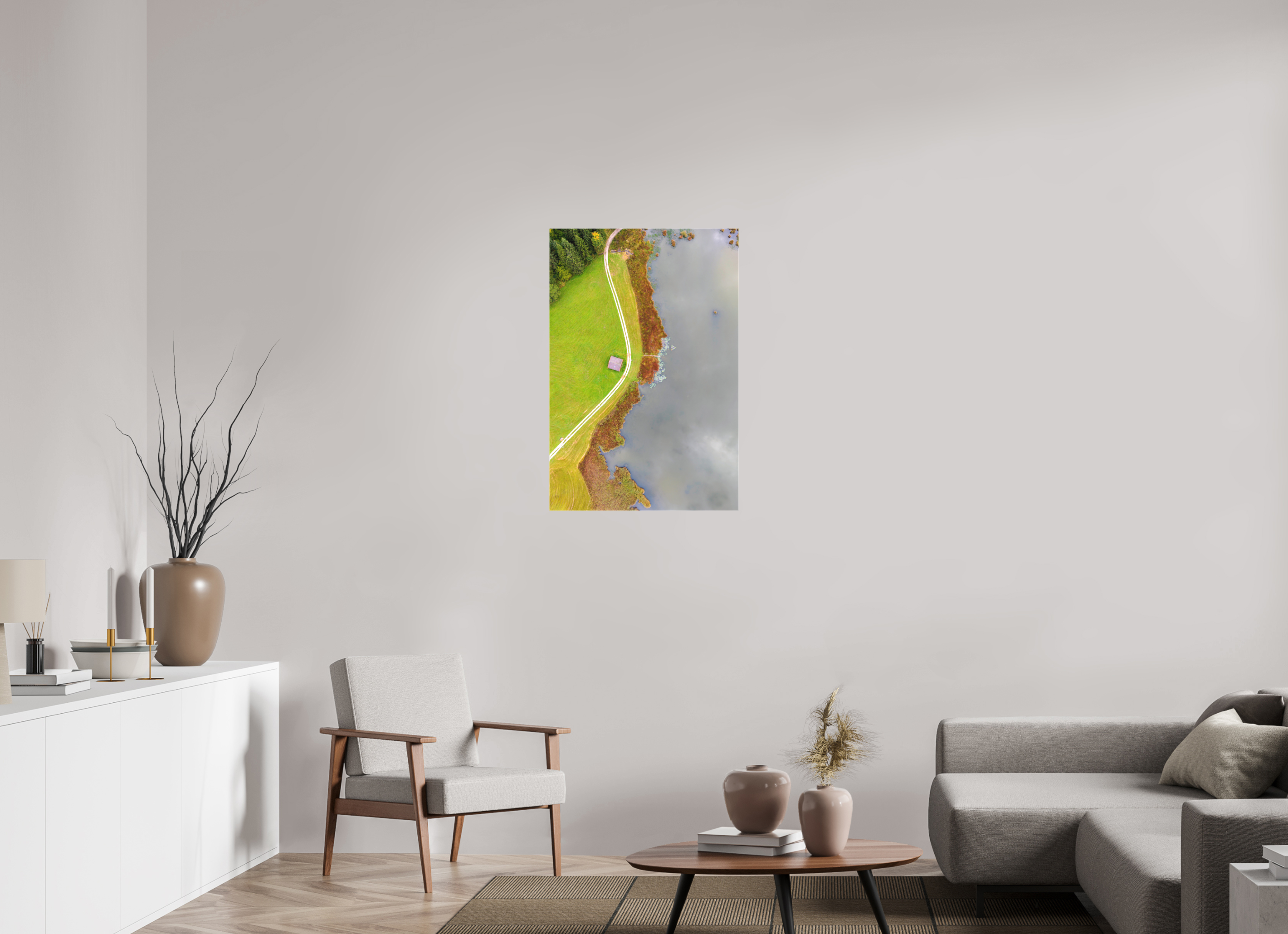 60 x 90 cm, Leinwand Lines of Tranquility