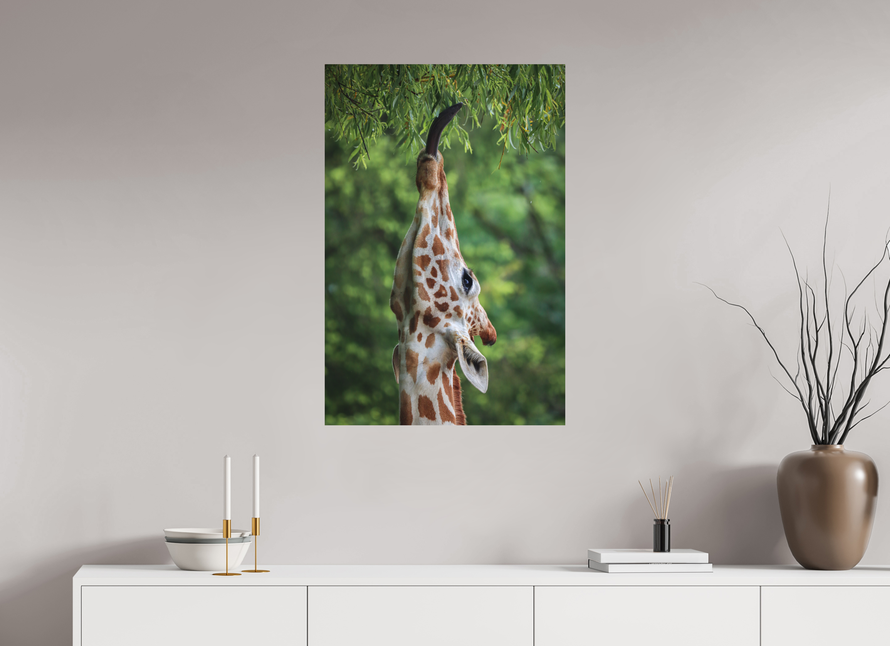 60 x 90 cm, Fine-Art Print Matt Tree Top Snack