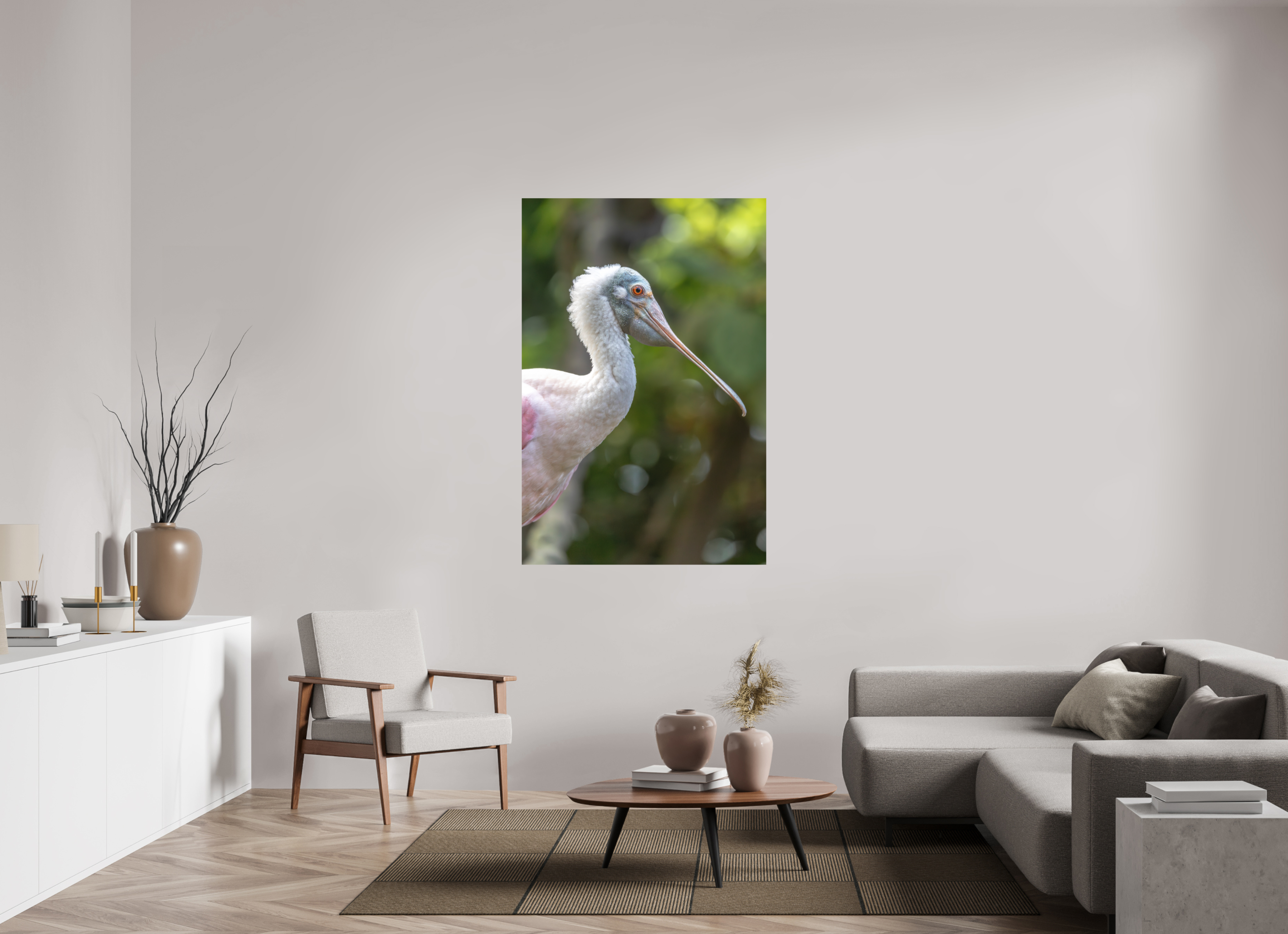 100 x 150 cm, Fine-Art Print Matt Profile in Pink