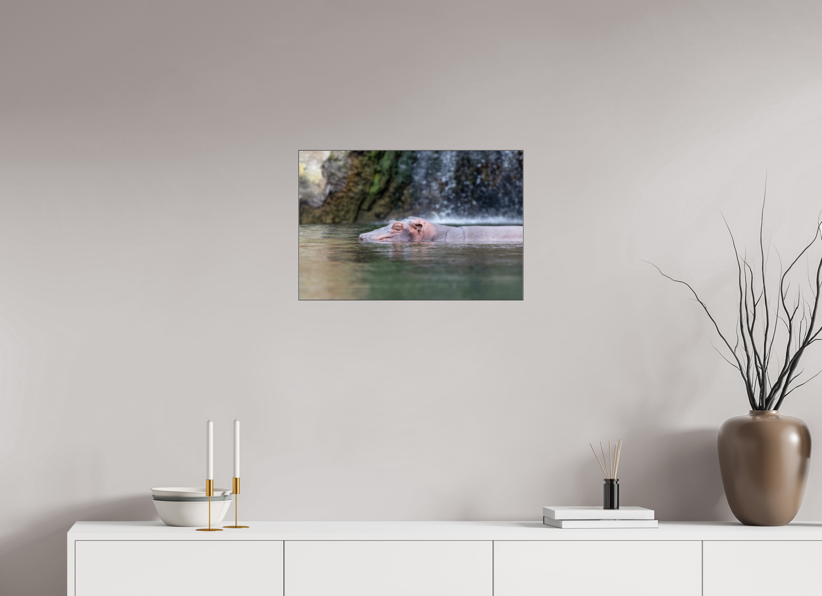 60 x 40 cm, Foto-Abzug hinter Acrylglas glänzend Peaceful Slumber