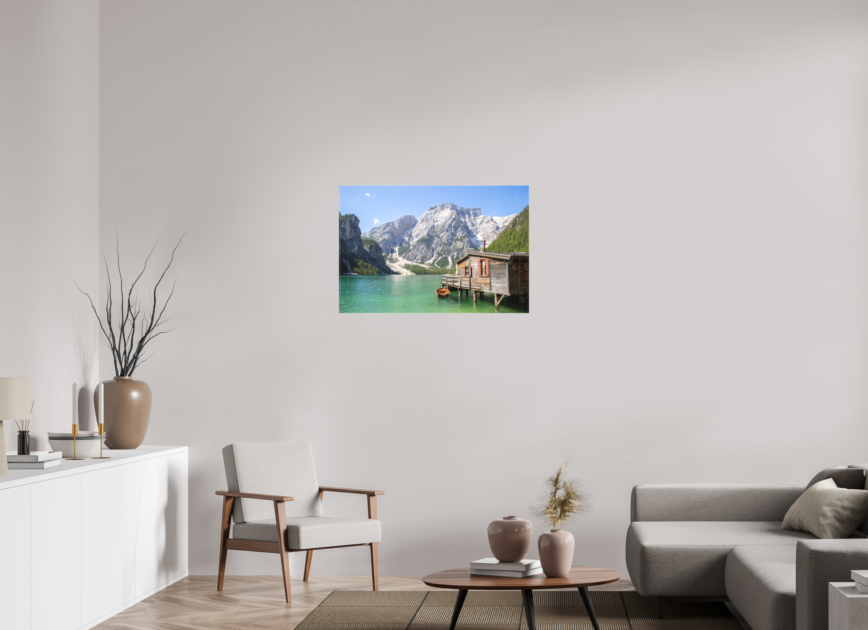 90 x 60 cm, Leinwand Mountain Haven