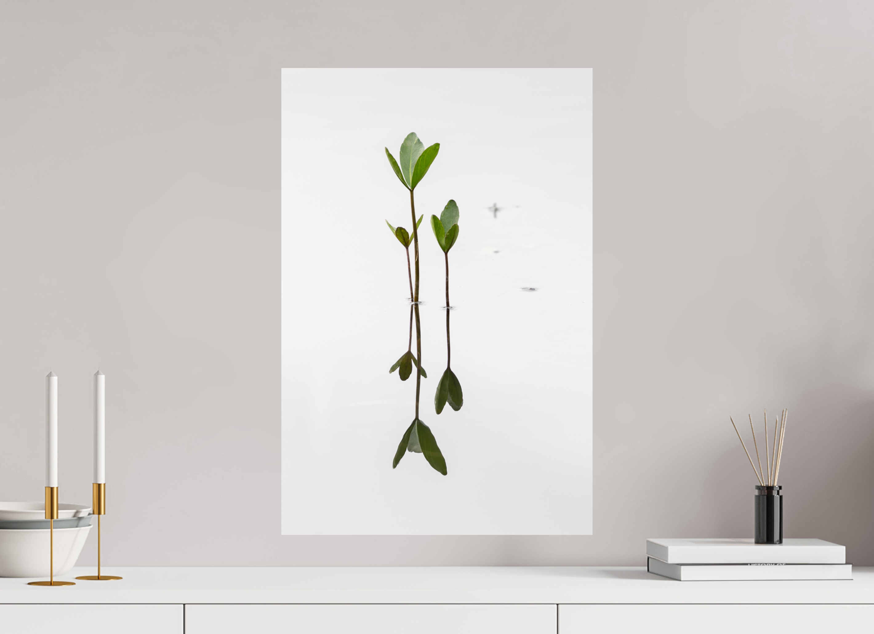 40 x 60 cm, Fine Art Print auf Alu-Dibond Silent Trio
