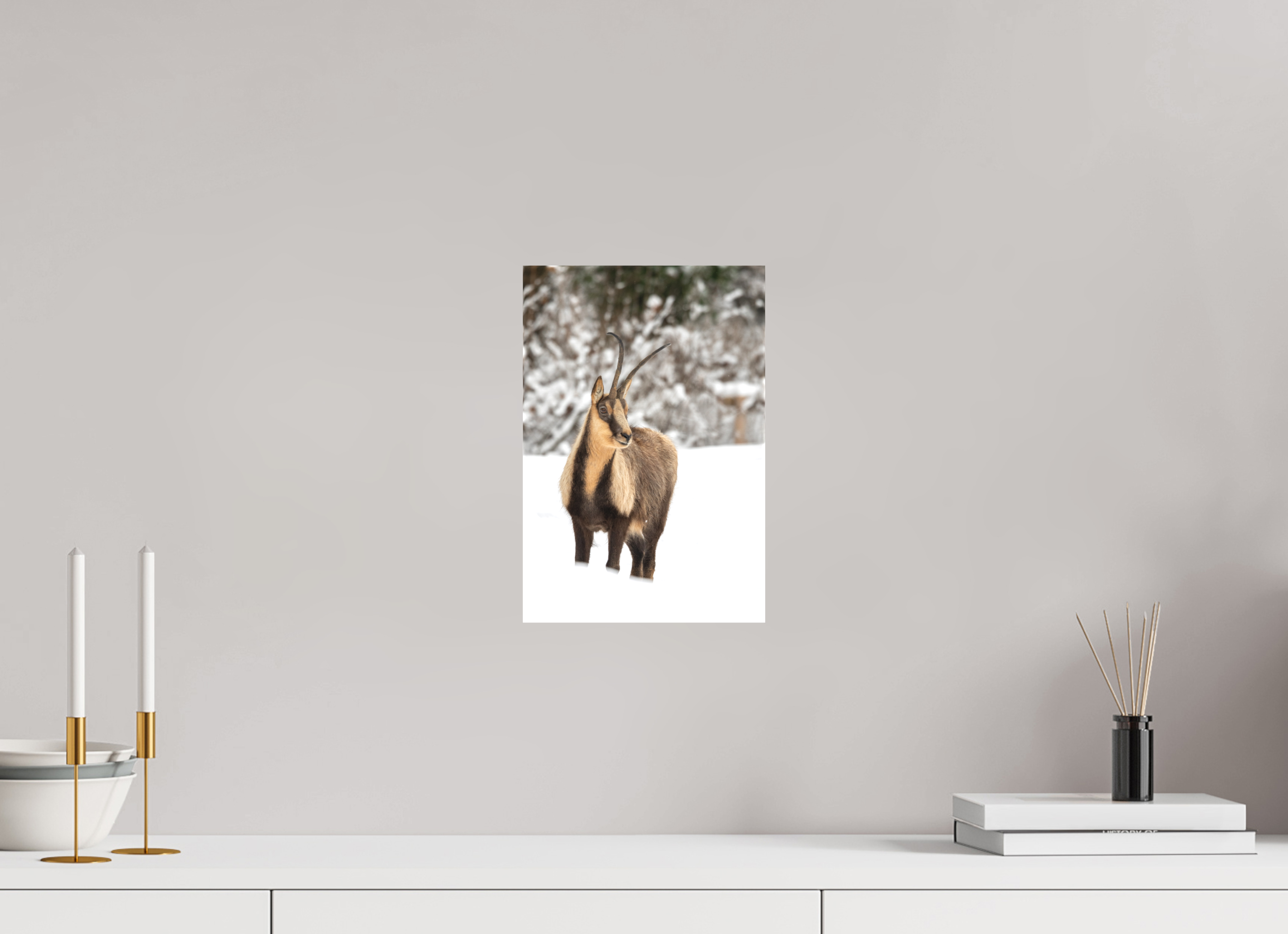 20 x 30 cm, Leinwand Alpine Grace