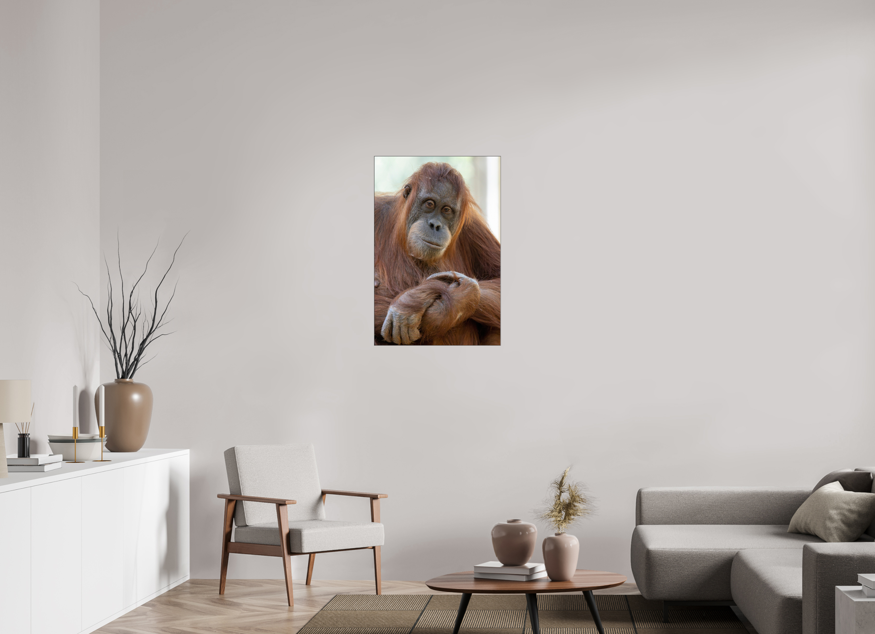 60 x 90 cm, Foto-Abzug hinter Acrylglas glänzend Soulful Gaze