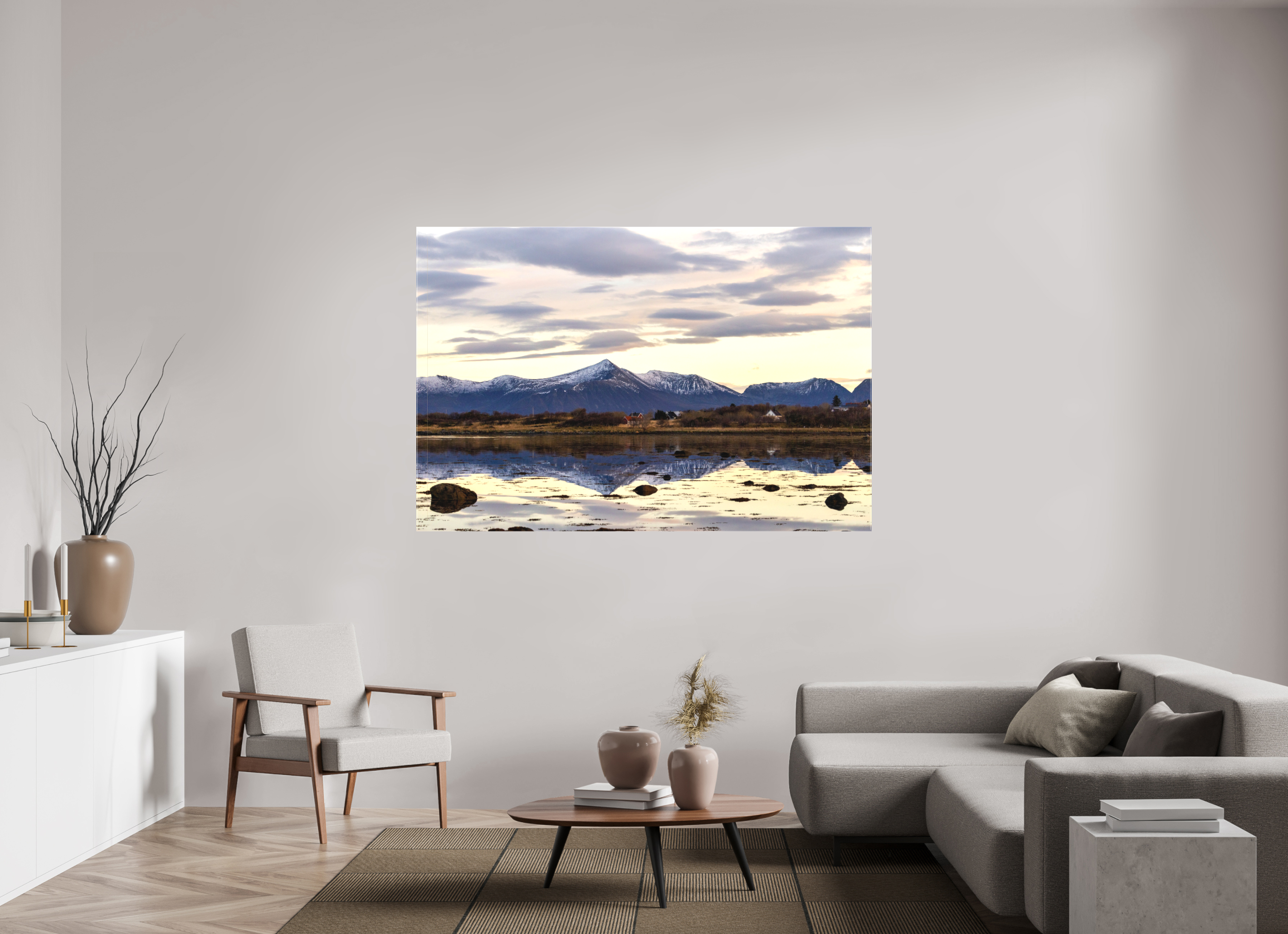 180 x 120 cm, Leinwand Calm Horizon