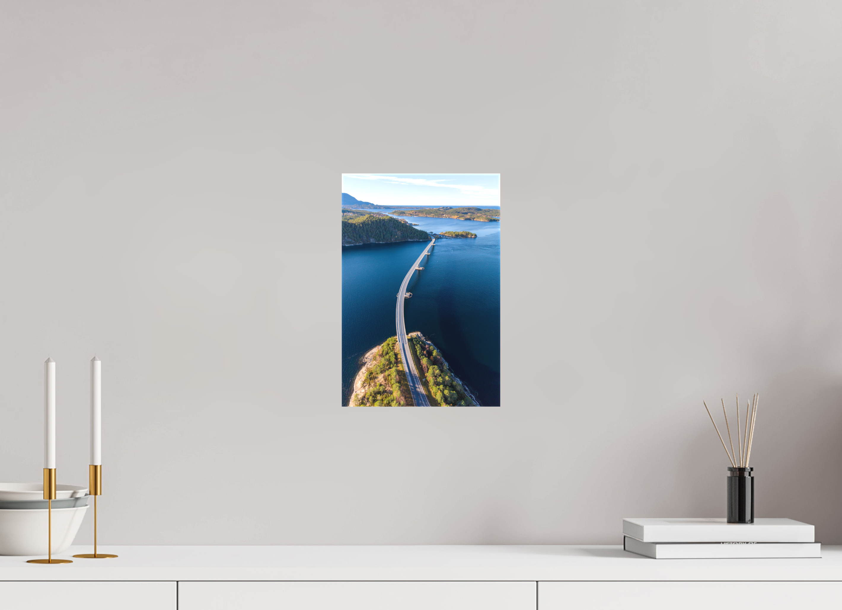 20 x 30 cm, Leinwand Ocean Gateway